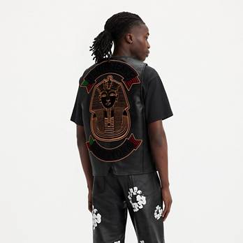 Levi's® X Denim Tears Tracy's King Tut Vest - Black | Levi's® US Levi's® X Denim Tears Tracy's King Tut Vest - Black | Levi's® US