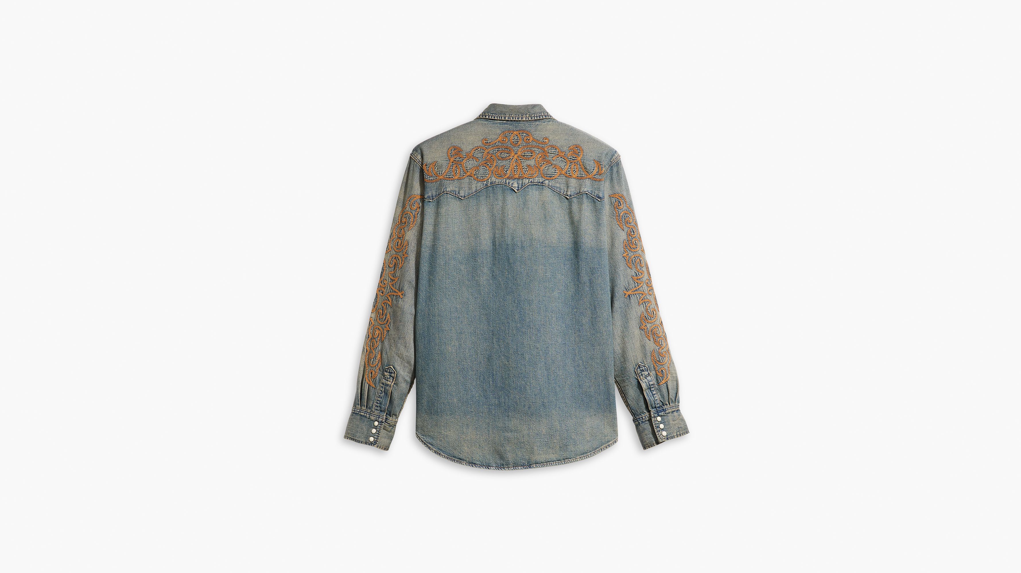 Levi's® X Denim Tears Western Stitch Denim Shirt - Medium Wash