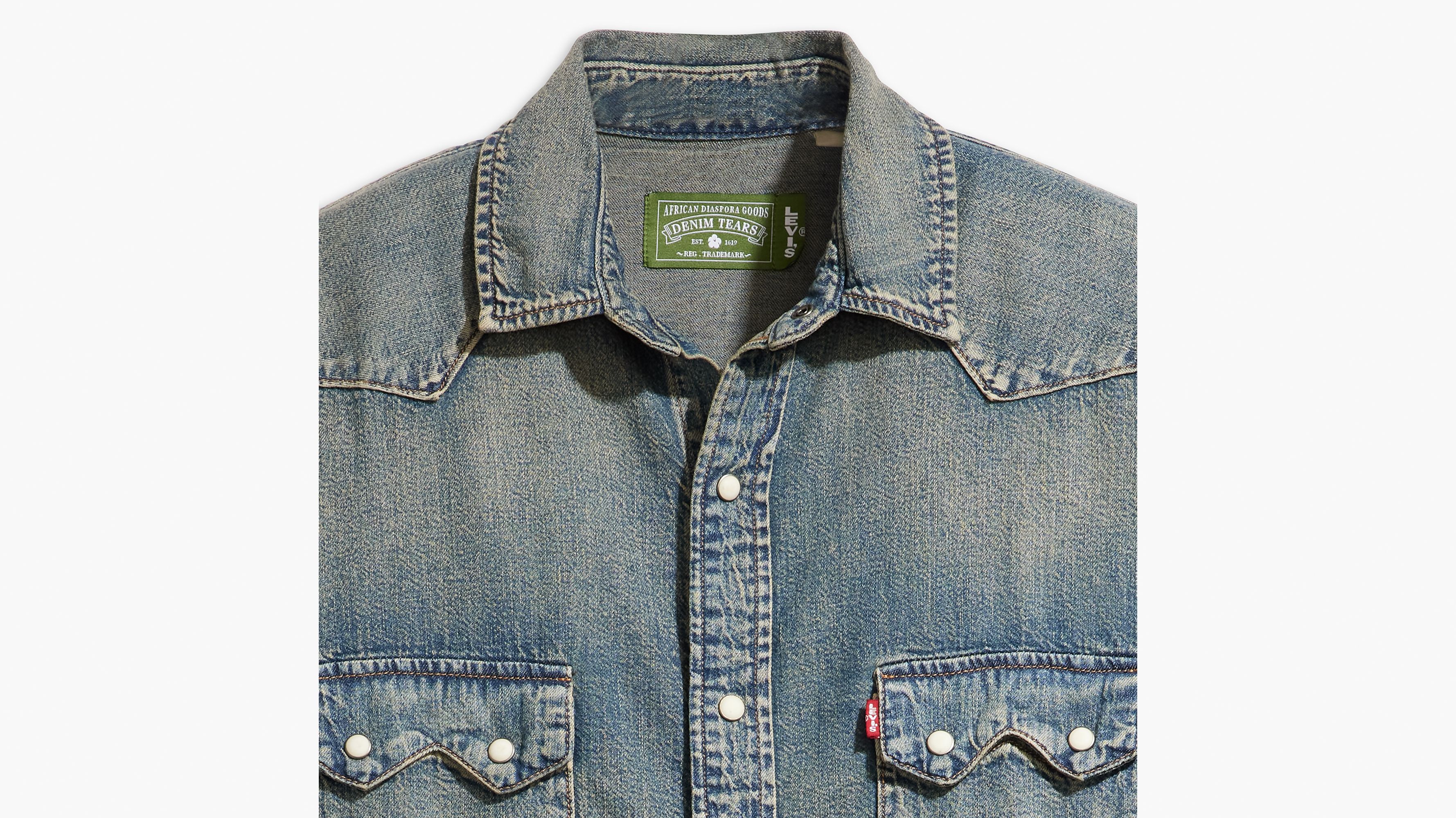 Levis sawtooth 2024 denim shirt