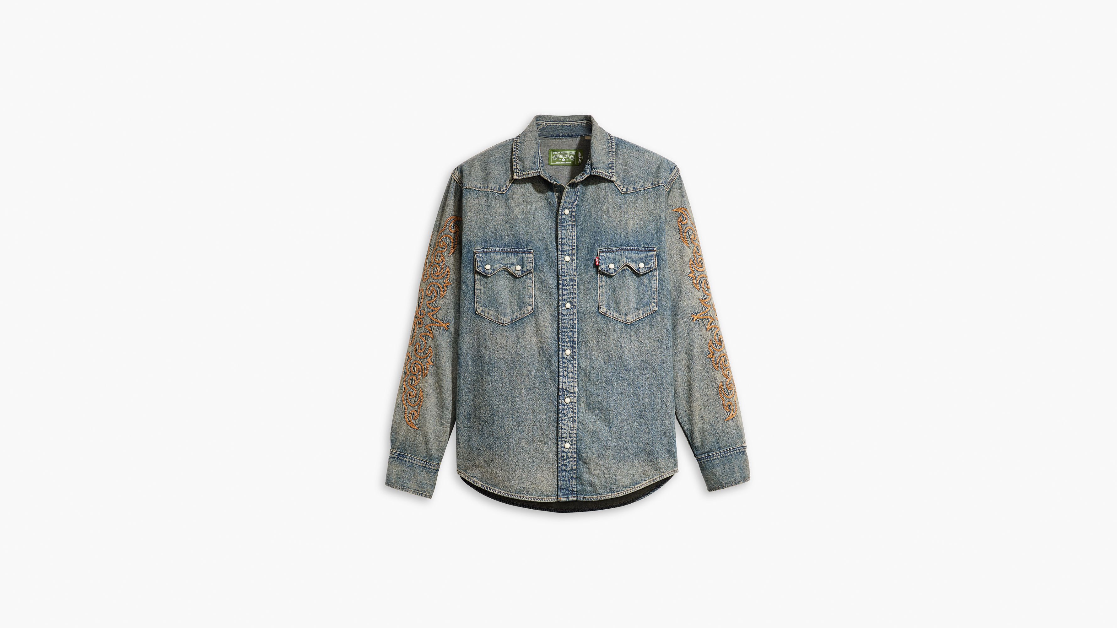 Levi's® X Denim Tears Western Stitch Denim Shirt - Medium Wash