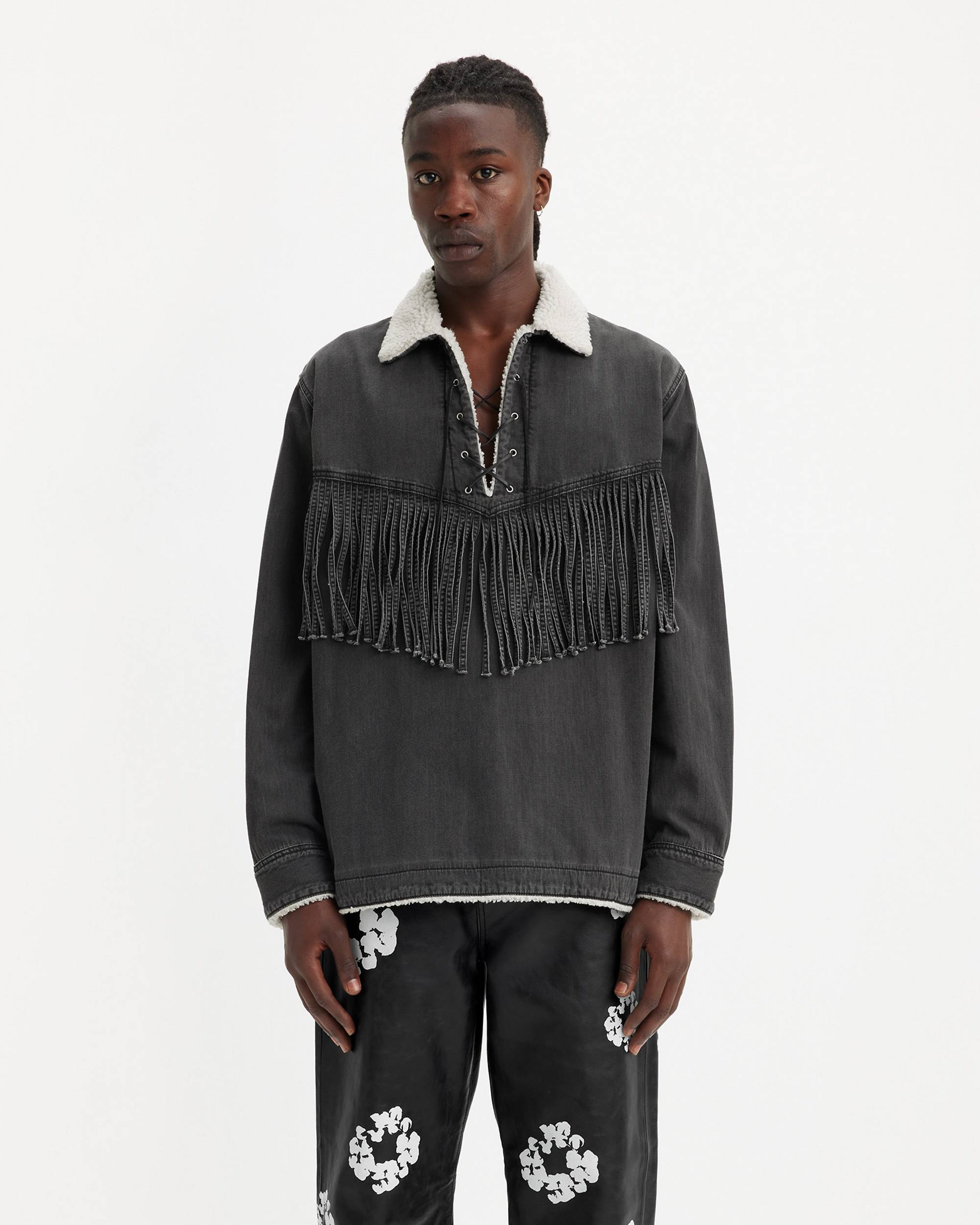 Levi's® X Denim Tears Western Cowboy Shirt - Black | Levi's® CA Levi's® X Denim Tears Western Cowboy Shirt - Black | Levi's® CA