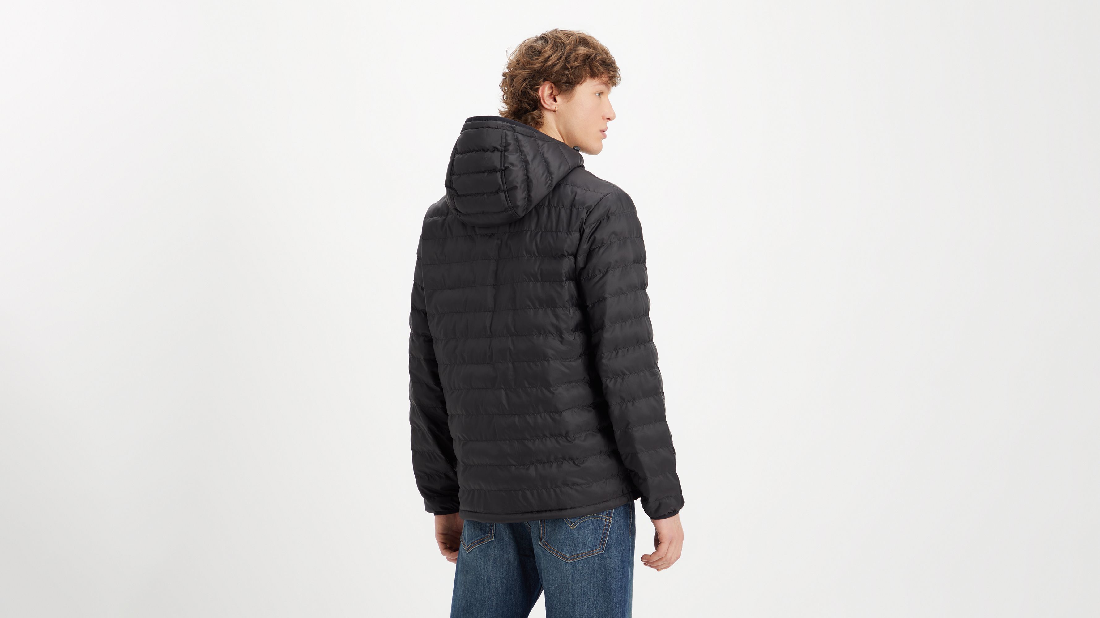 Levi's men's packable bomber clearance jacket commuter