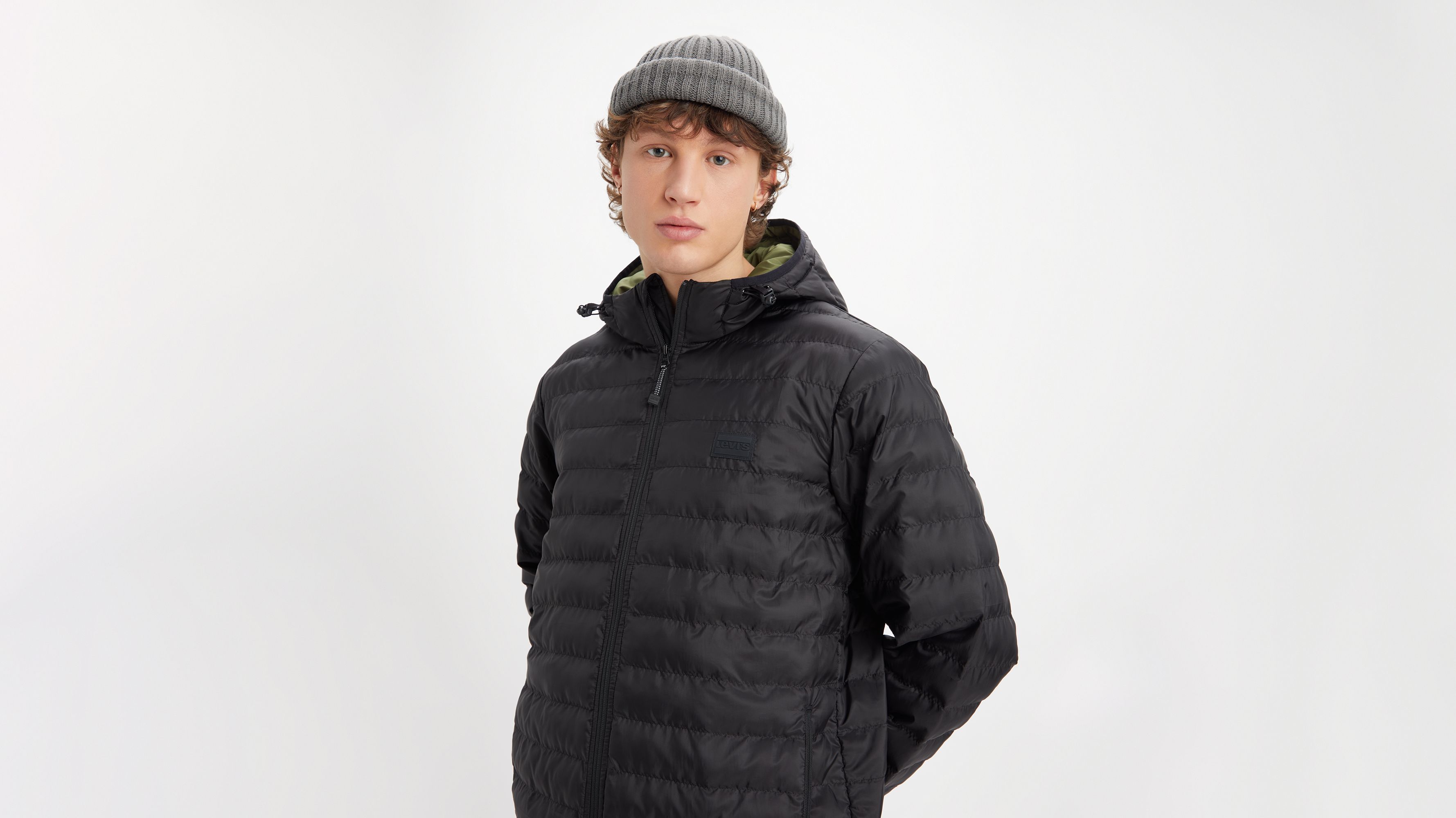 MEN'S PACKABLE JACKET, Performance Black, Jackets & Outerwear