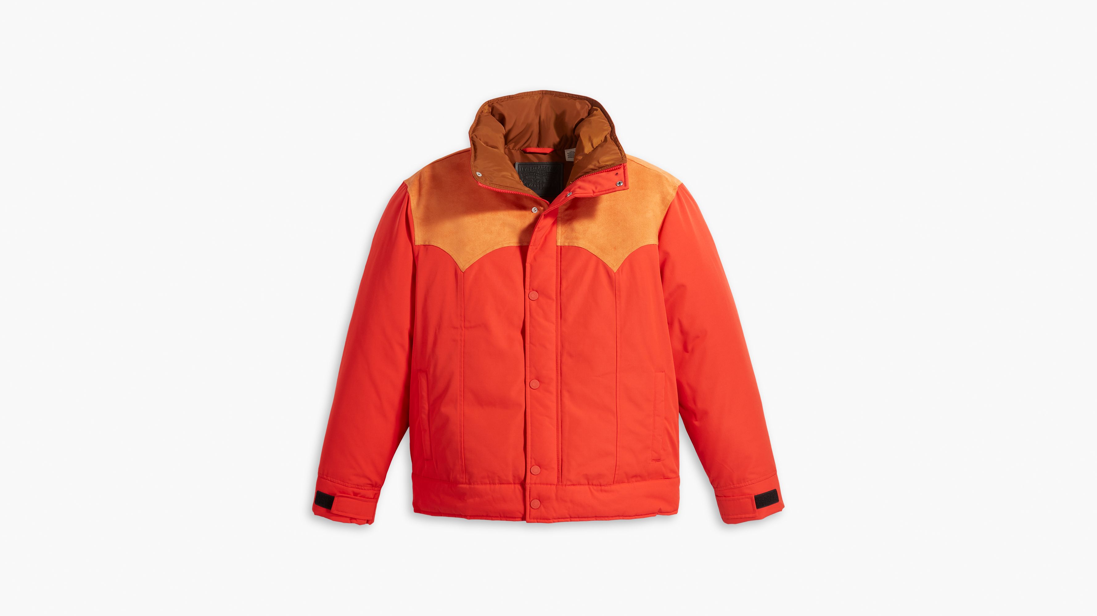 【関税&送料込】Nineminutes Jackets Brown Webster Western Puffer Jacket - Orange | Levi's® US