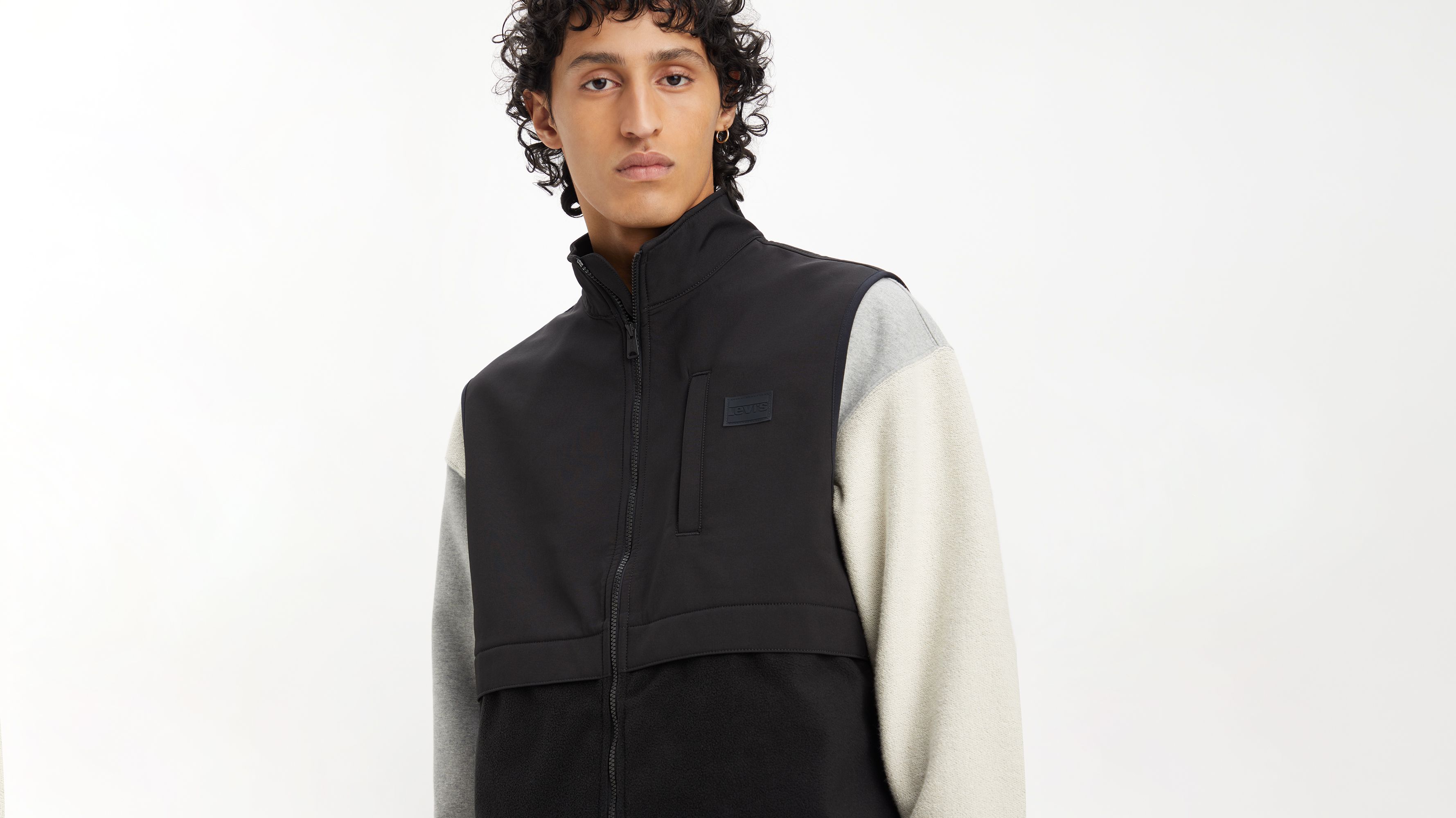 Geary Fleeceväst Svart Levi's® SE