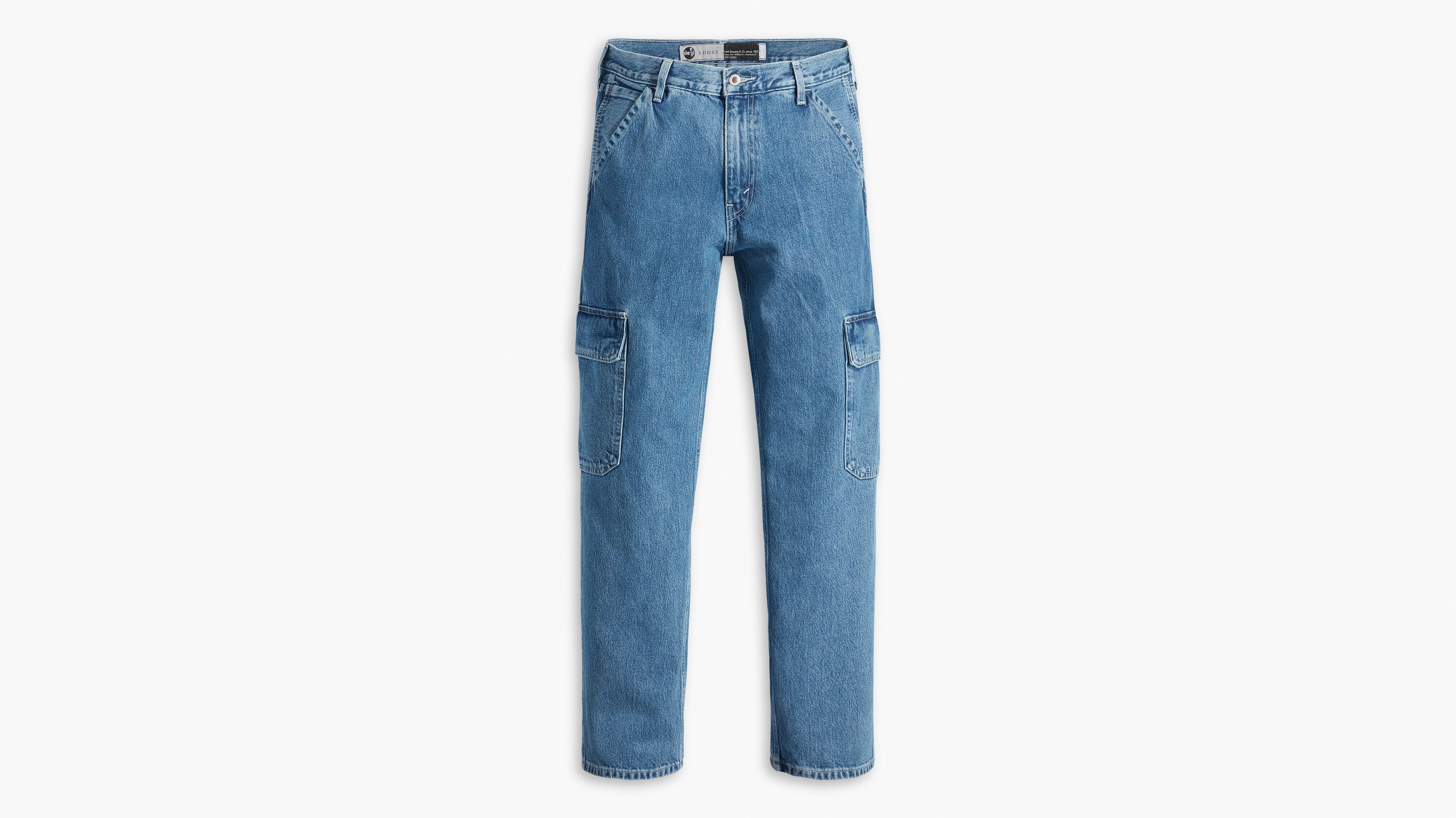 Levi's® Silvertab™ Loose Cargo Jeans - Blue | Levi's® HU