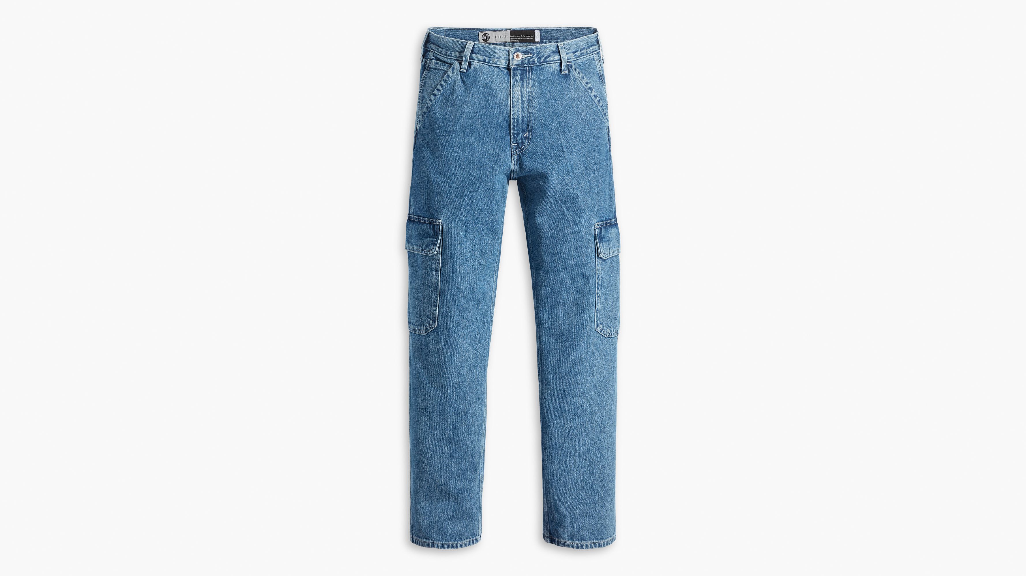 Levi's® Silvertab™ Loose Cargo Jeans - Blue | Levi's® GE