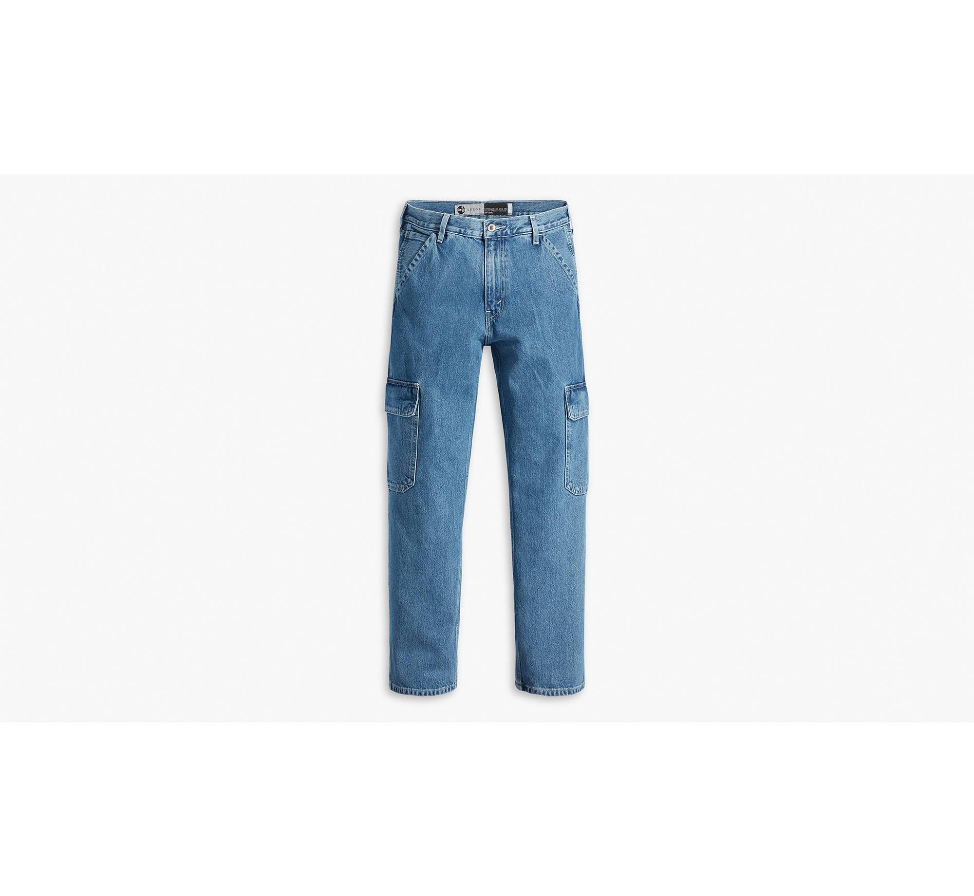 Levi's® Silvertab™ Loose Cargo Jeans - Blue | Levi's® MC