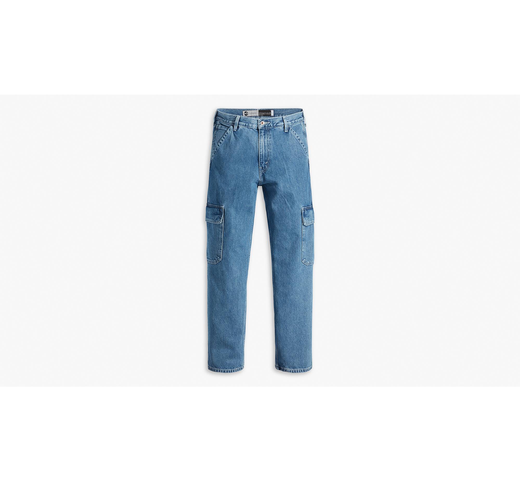 Levi's® Silvertab™ Loose Cargo Jeans - Blue | Levi's® GE