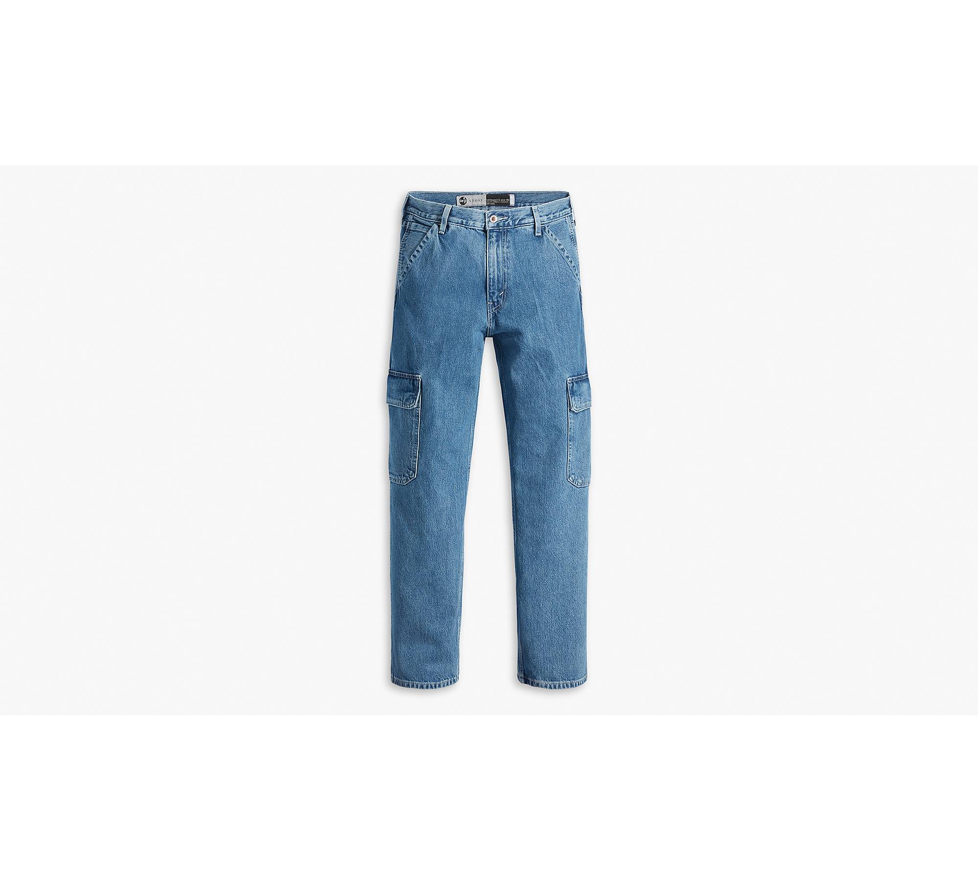 Silvertab™ Loose Cargo Men's Jeans - Medium Wash