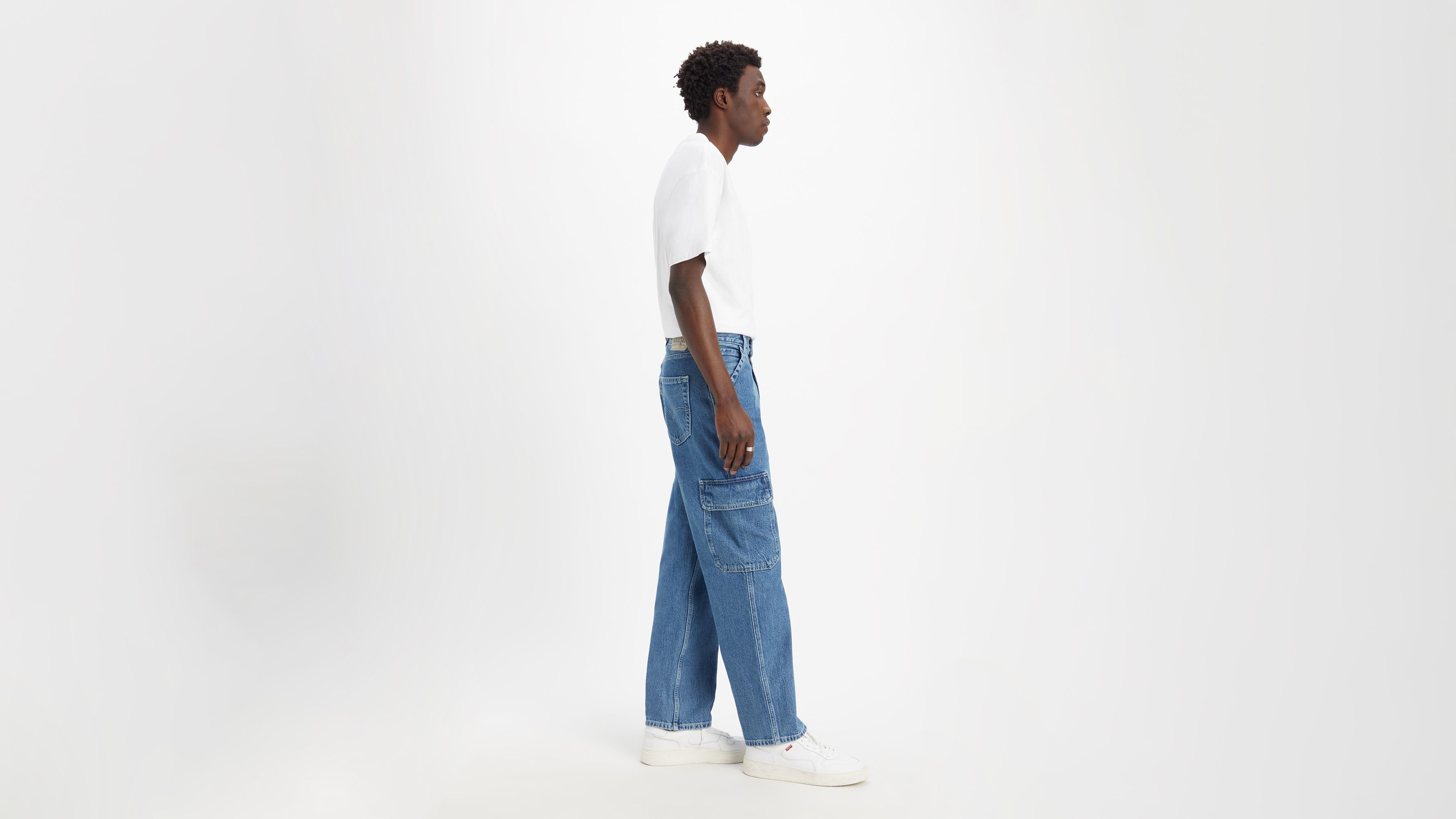 Silvertab™ Loose Cargo Men's Jeans - Medium Wash | Levi's® US