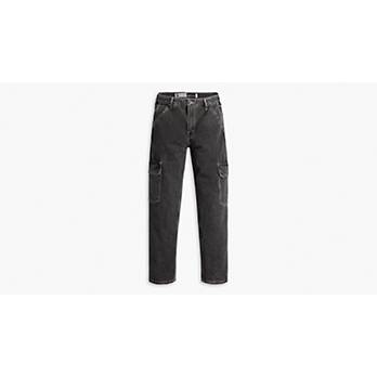 Levi's® Silvertab™ Loose Cargo Jeans - Black | Levi's® GE