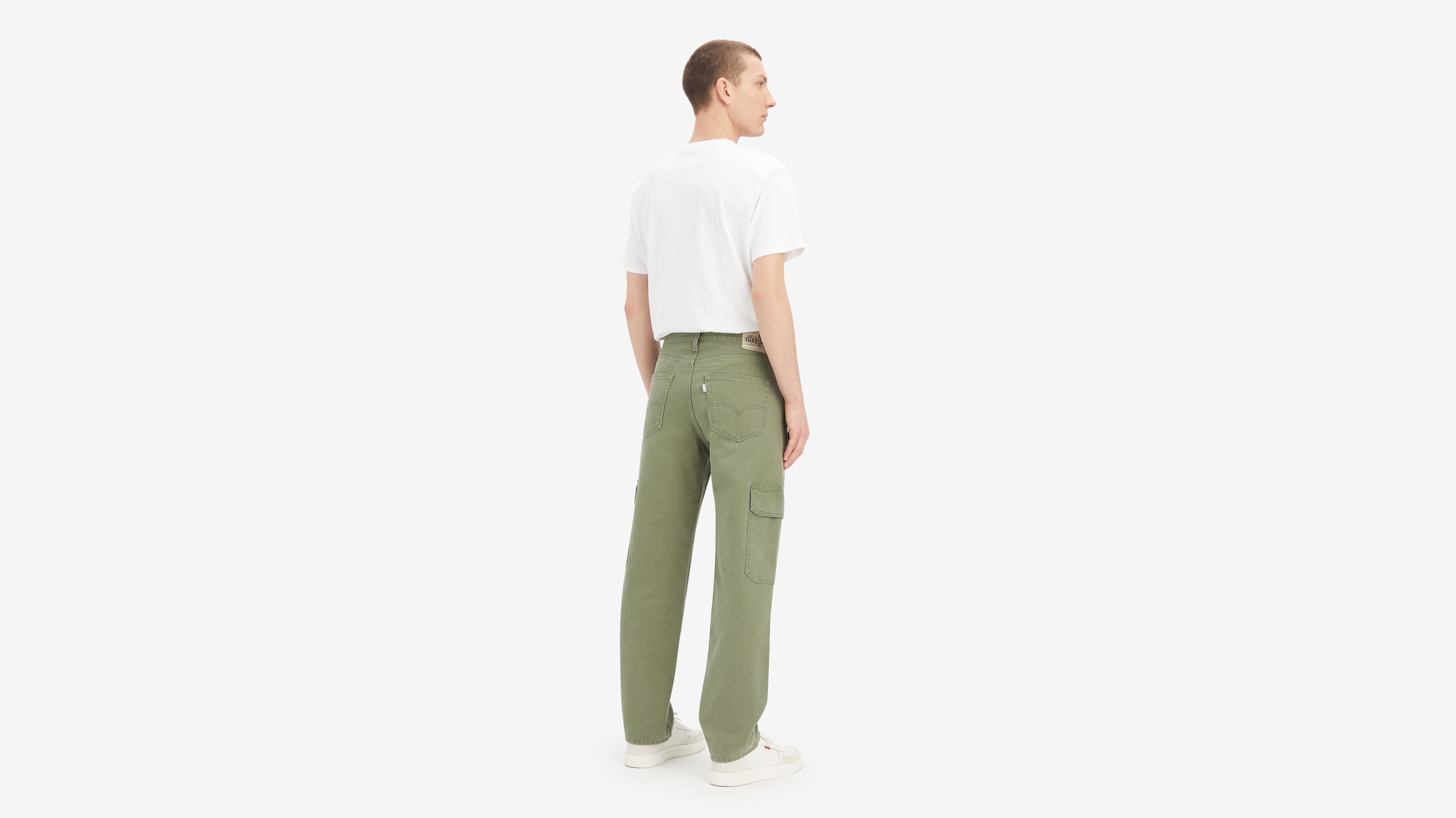 Silvertab™ Loose Cargo Men's Jeans - Green | Levi's® CA