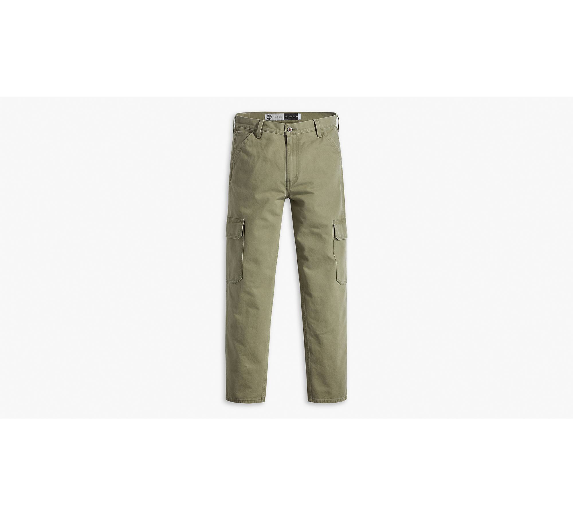 Silvertab™ Loose Cargo Men's Jeans - Green