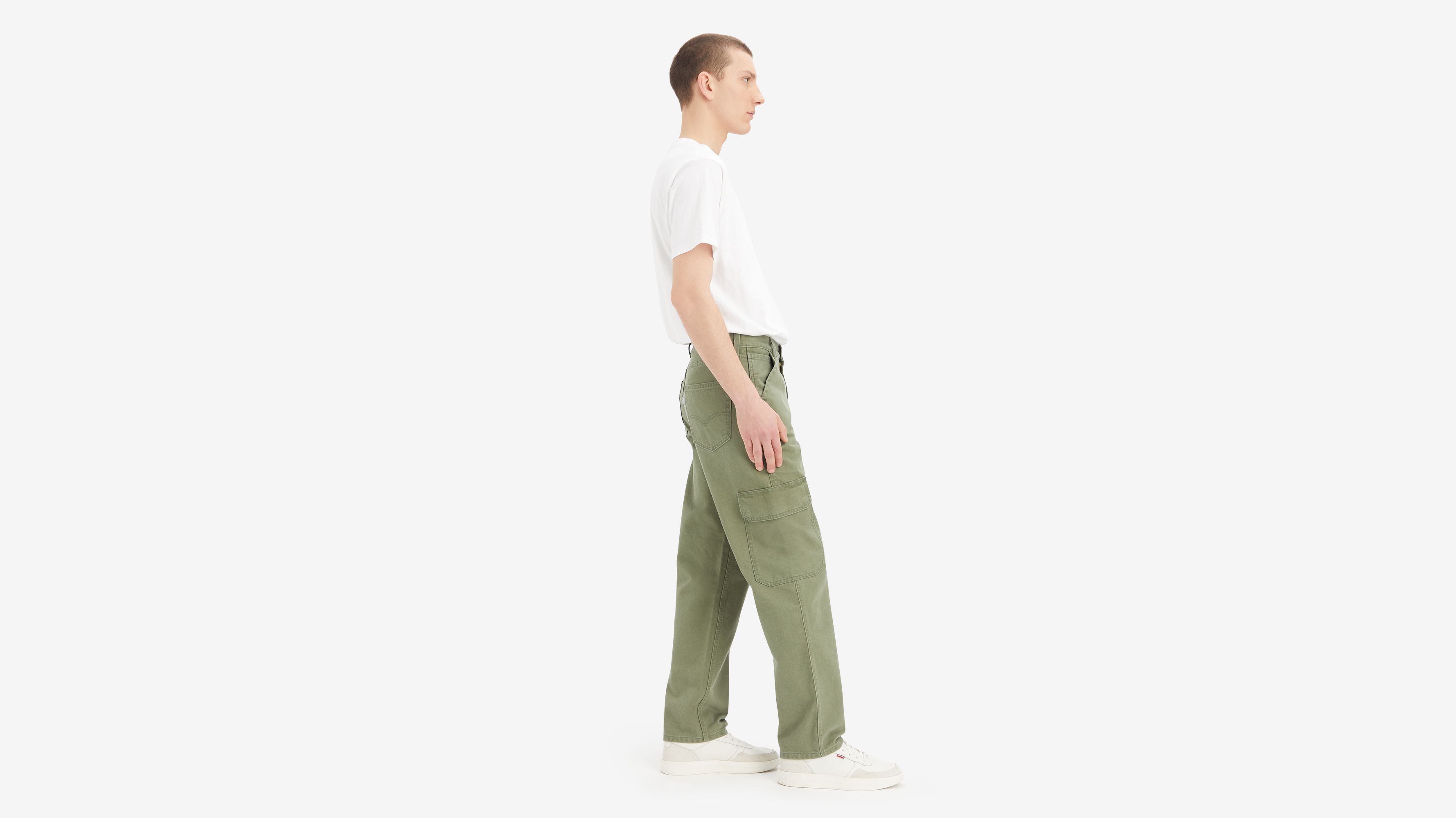 Silvertab™ Loose Cargo Men's Jeans - Green