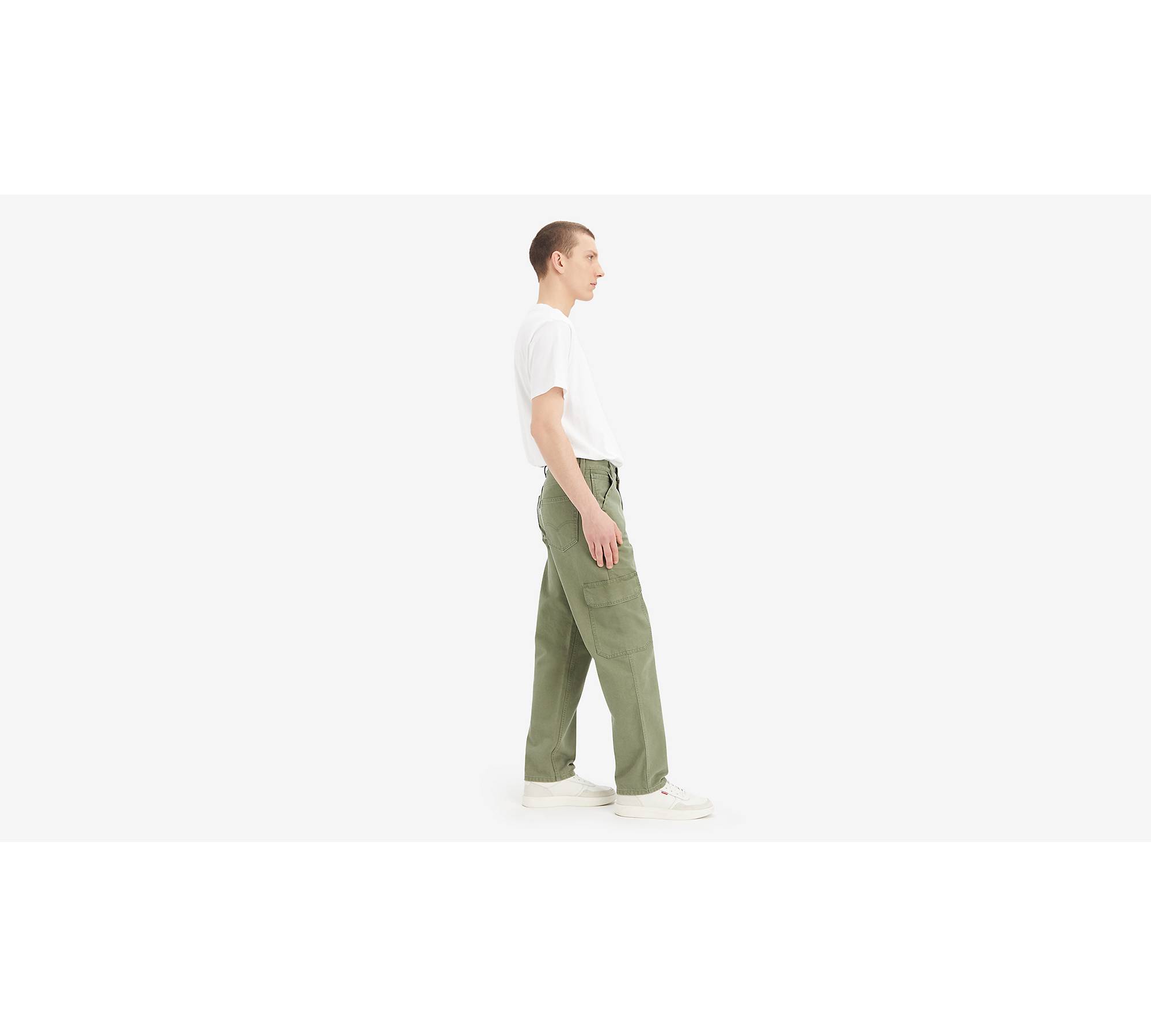 Silvertab™ Loose Cargo Men's Jeans - Green | Levi's® CA