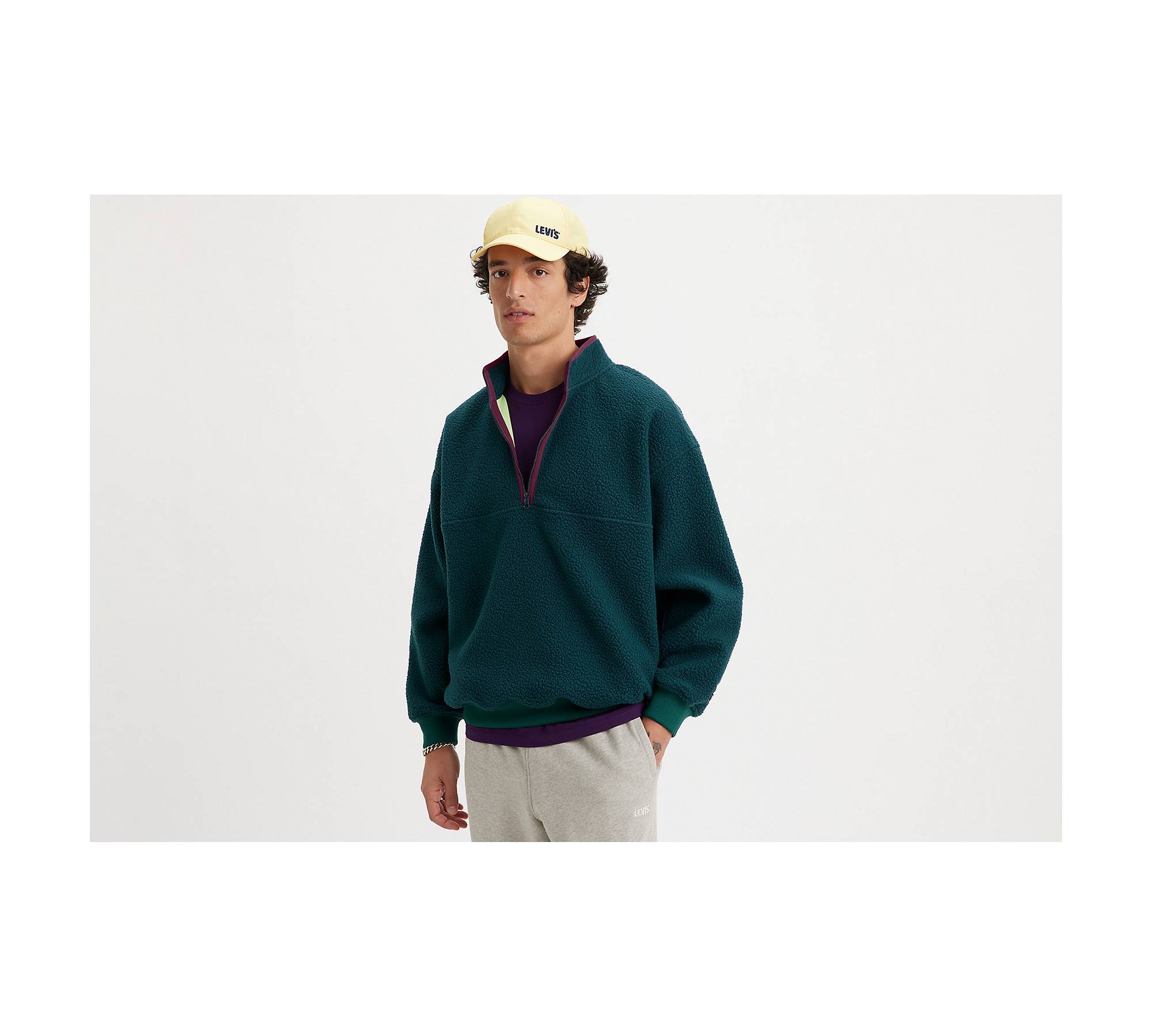 Levi's® Gold Tab™ Shoreline Half Zip Sweatshirt 1