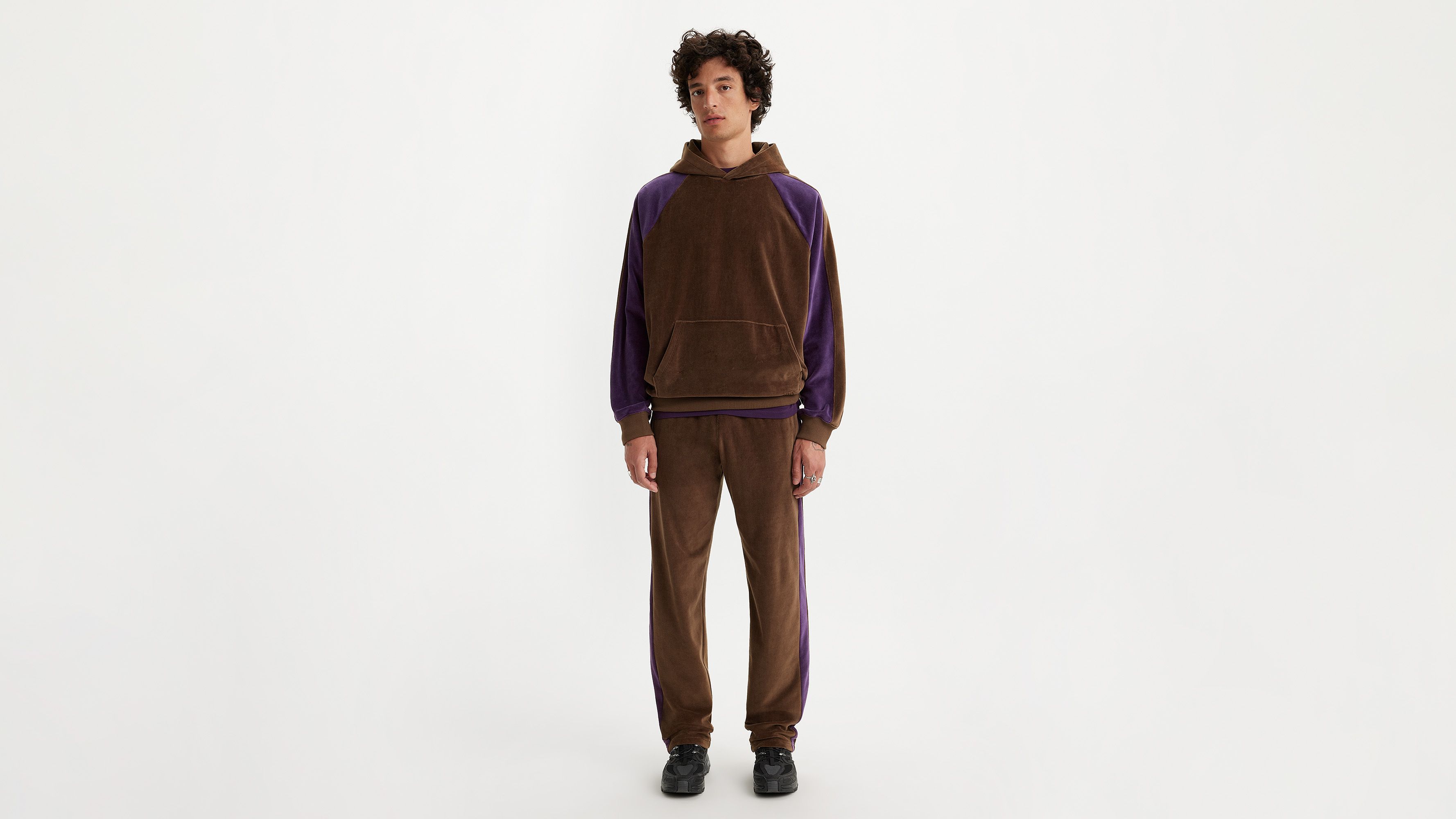 Gold Tab™ Velour Track Pants - Brown | Levi's® US