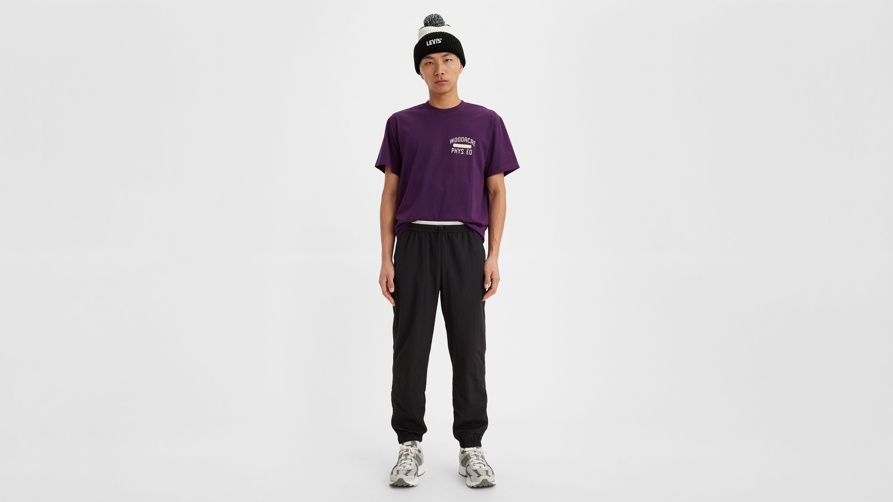 Gold Tab™ Cargo Pocket Nylon Pants - Black