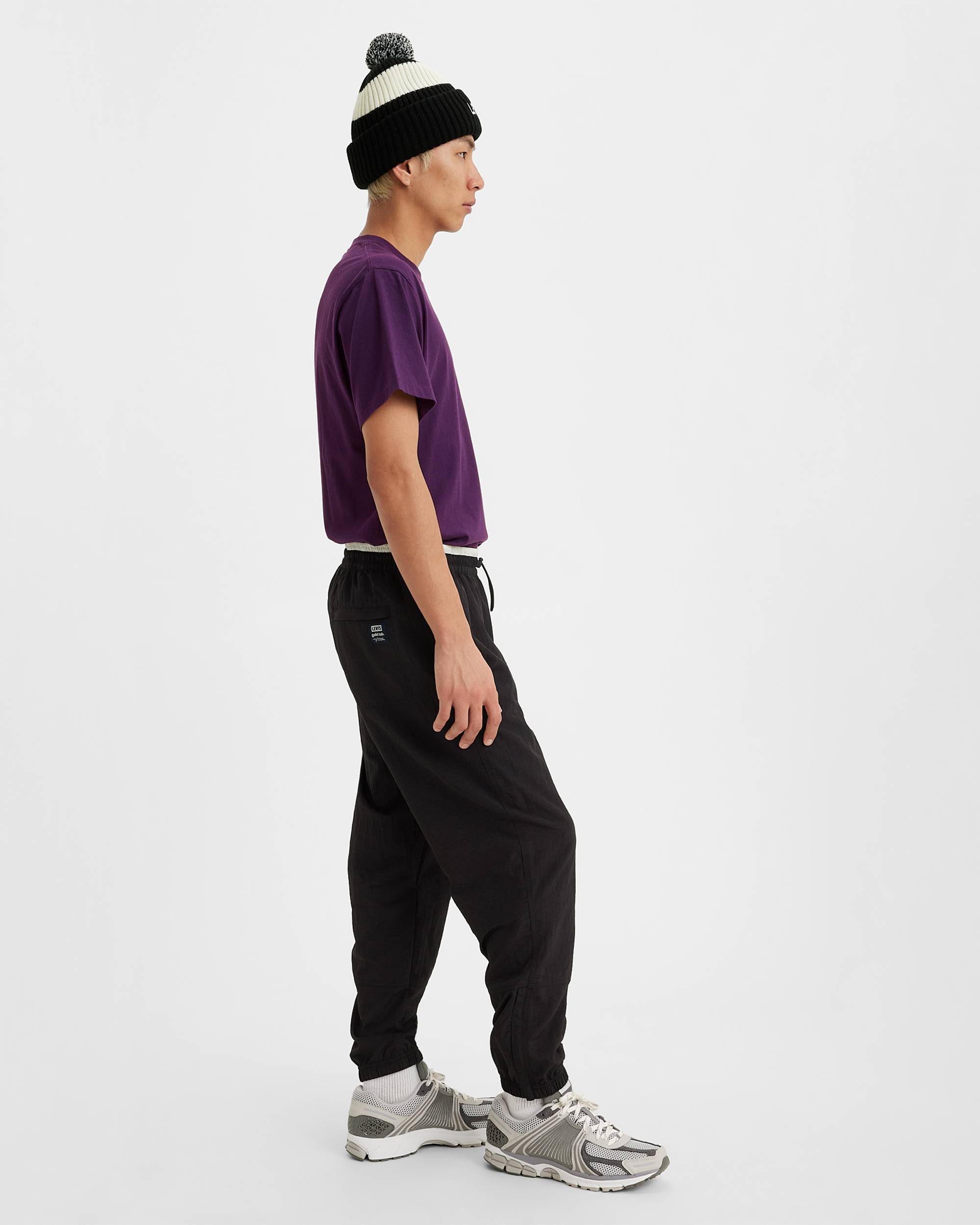 Gold Tab™ Nylon Bay Men's Track Pants - Black | Levi's® US Gold Tab™ Nylon Bay Men's Track Pants - Black | Levi's® US
