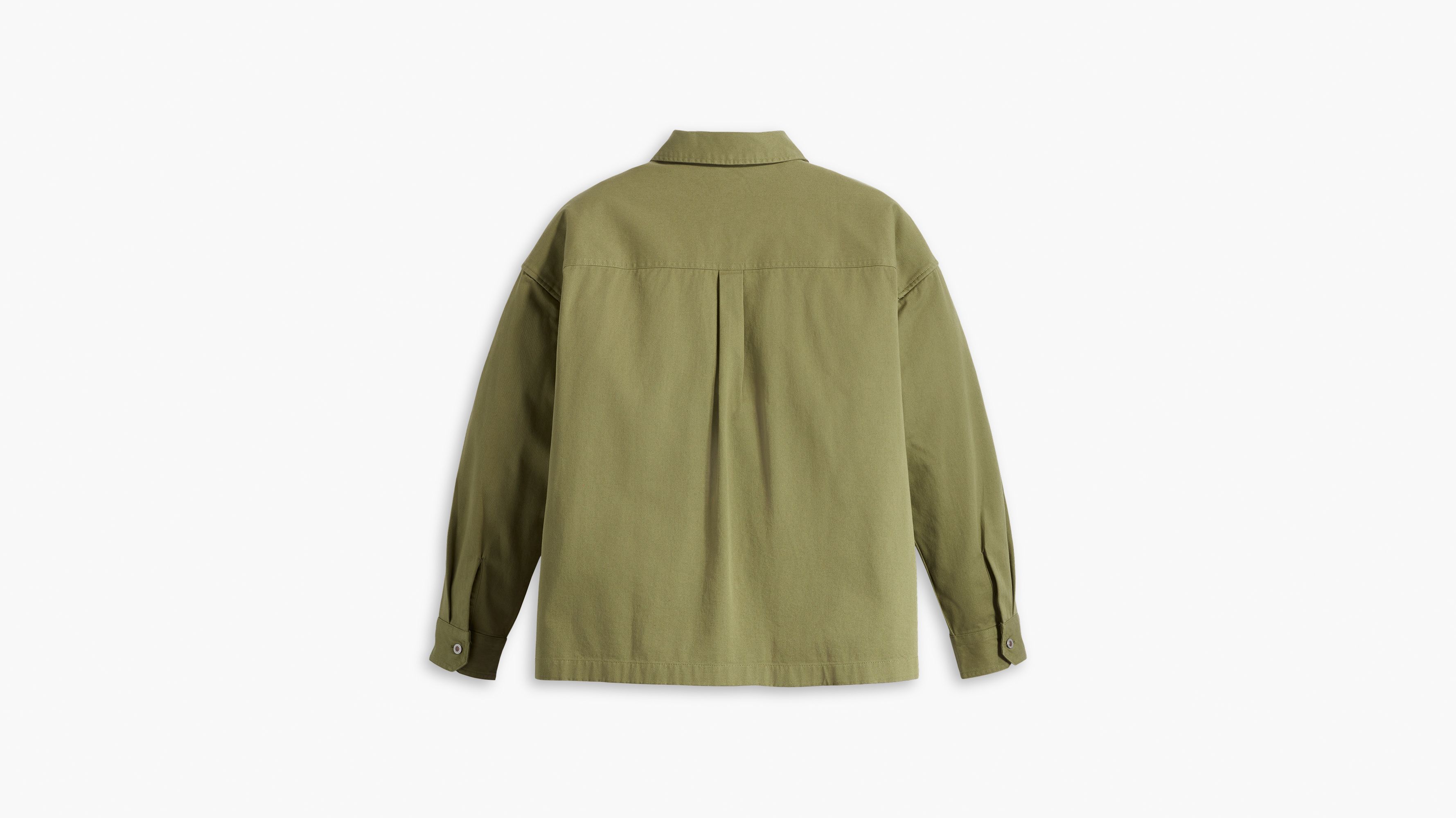 Giacca camicia con tasca applicata 6