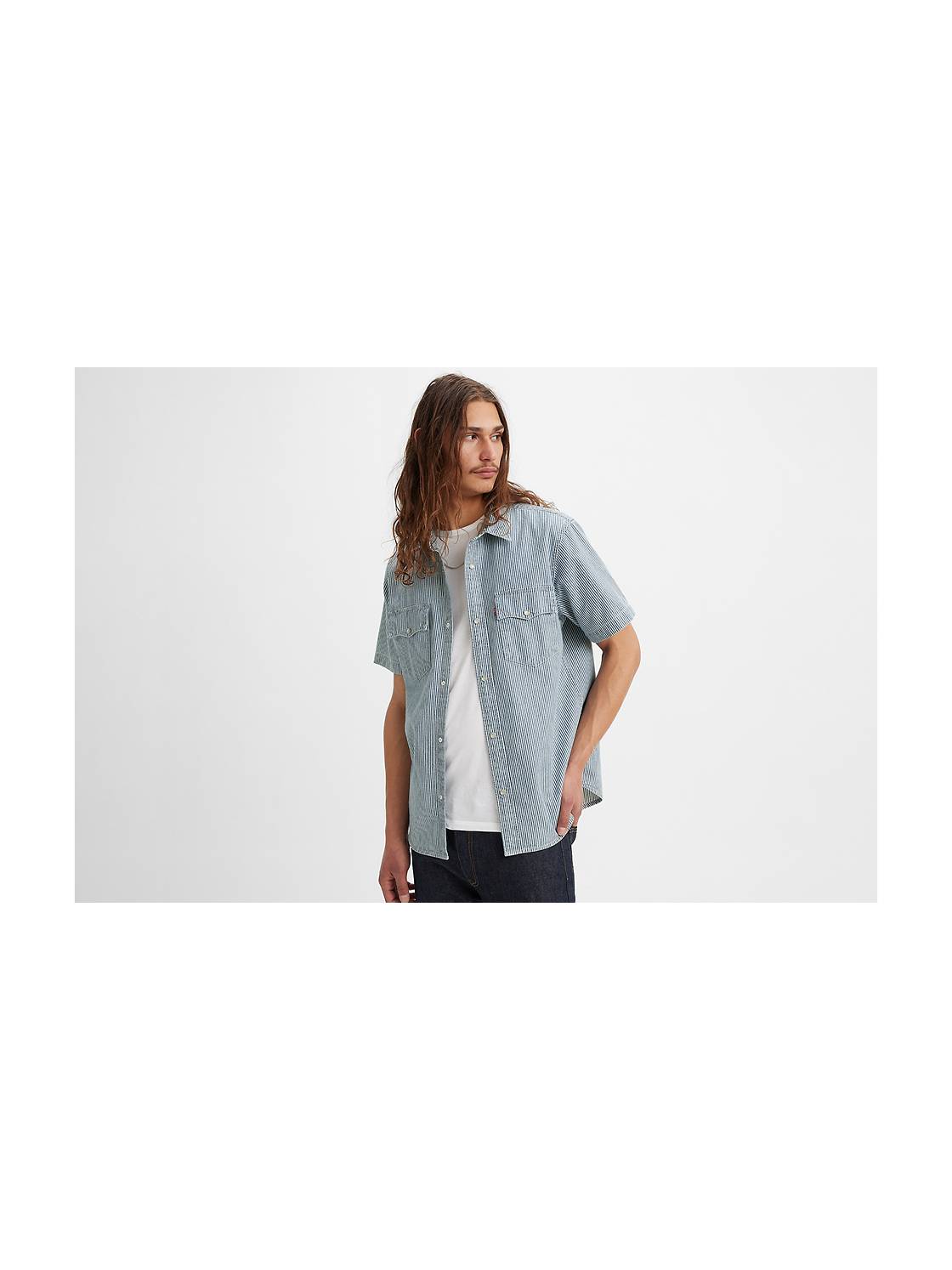 Short Sleeve Relaxed Fit Western Shirt 1