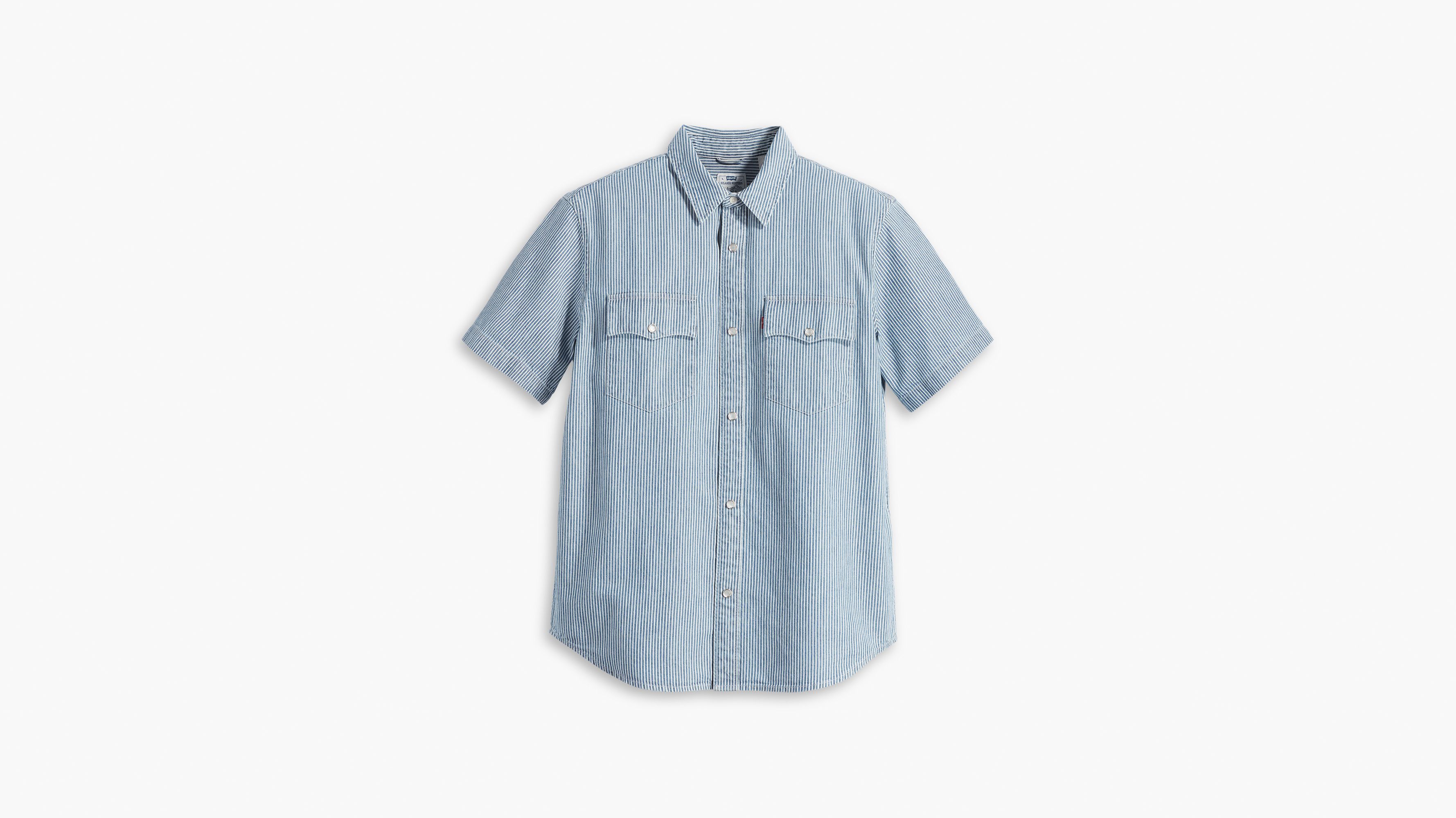 Short Sleeve Relaxed Fit Western Shirt 5