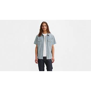 Short Sleeve Relaxed Fit Western Shirt 2
