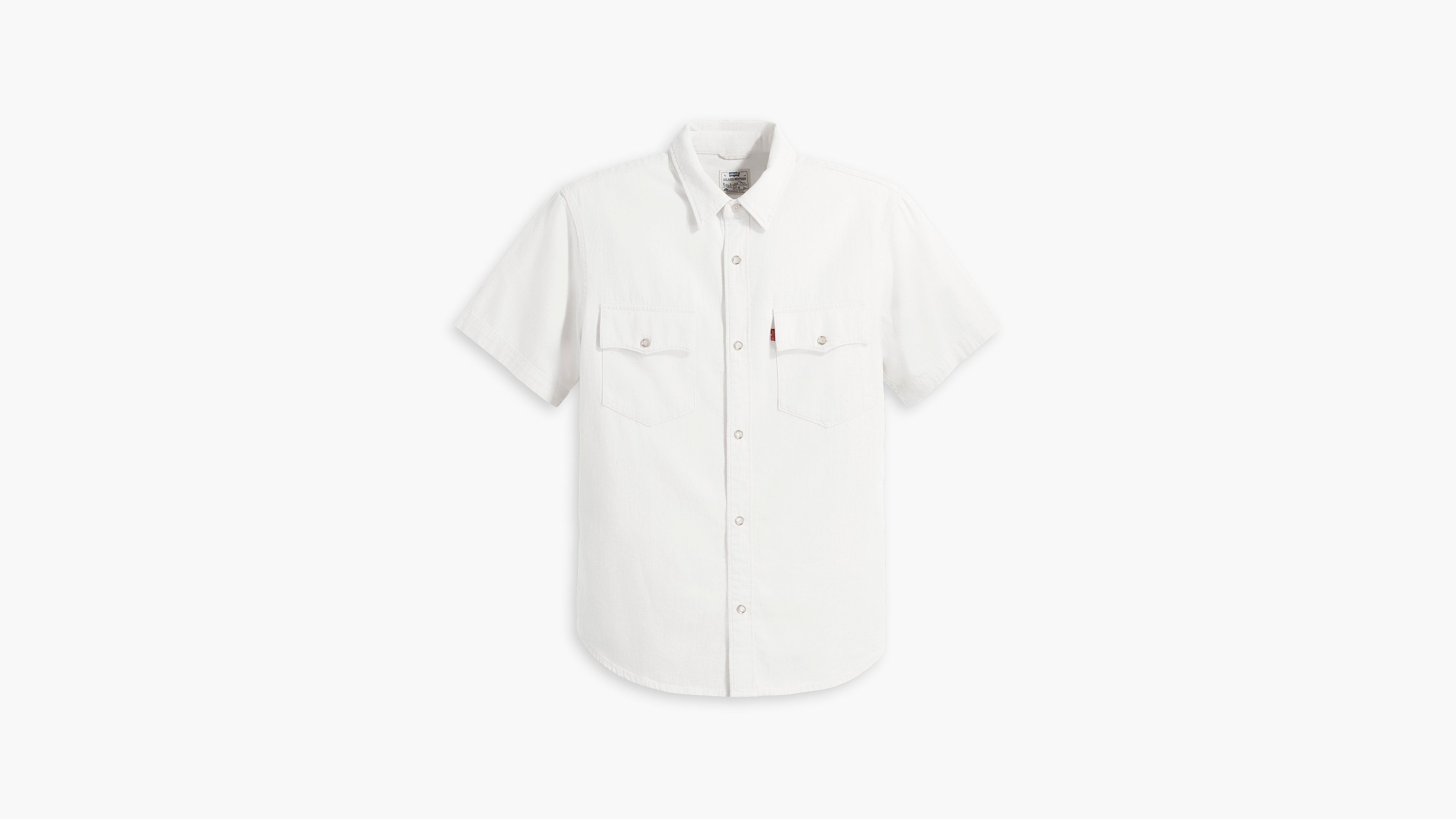 Buy Levis Mens Short Sleeve Relaxed Fit Western Shirt