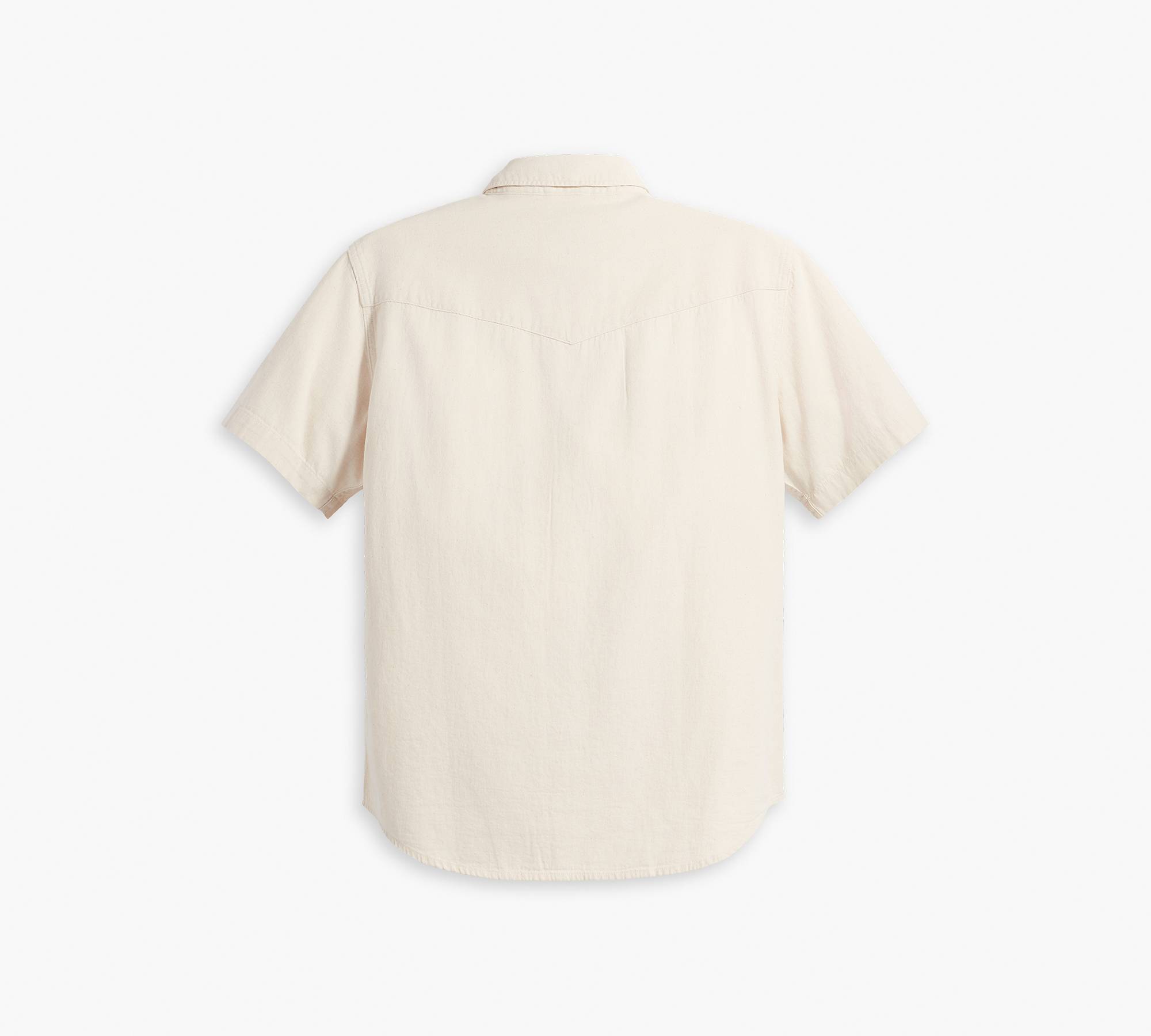 Short Sleeve Relaxed Fit Western Shirt - Beige | Levi's® GB