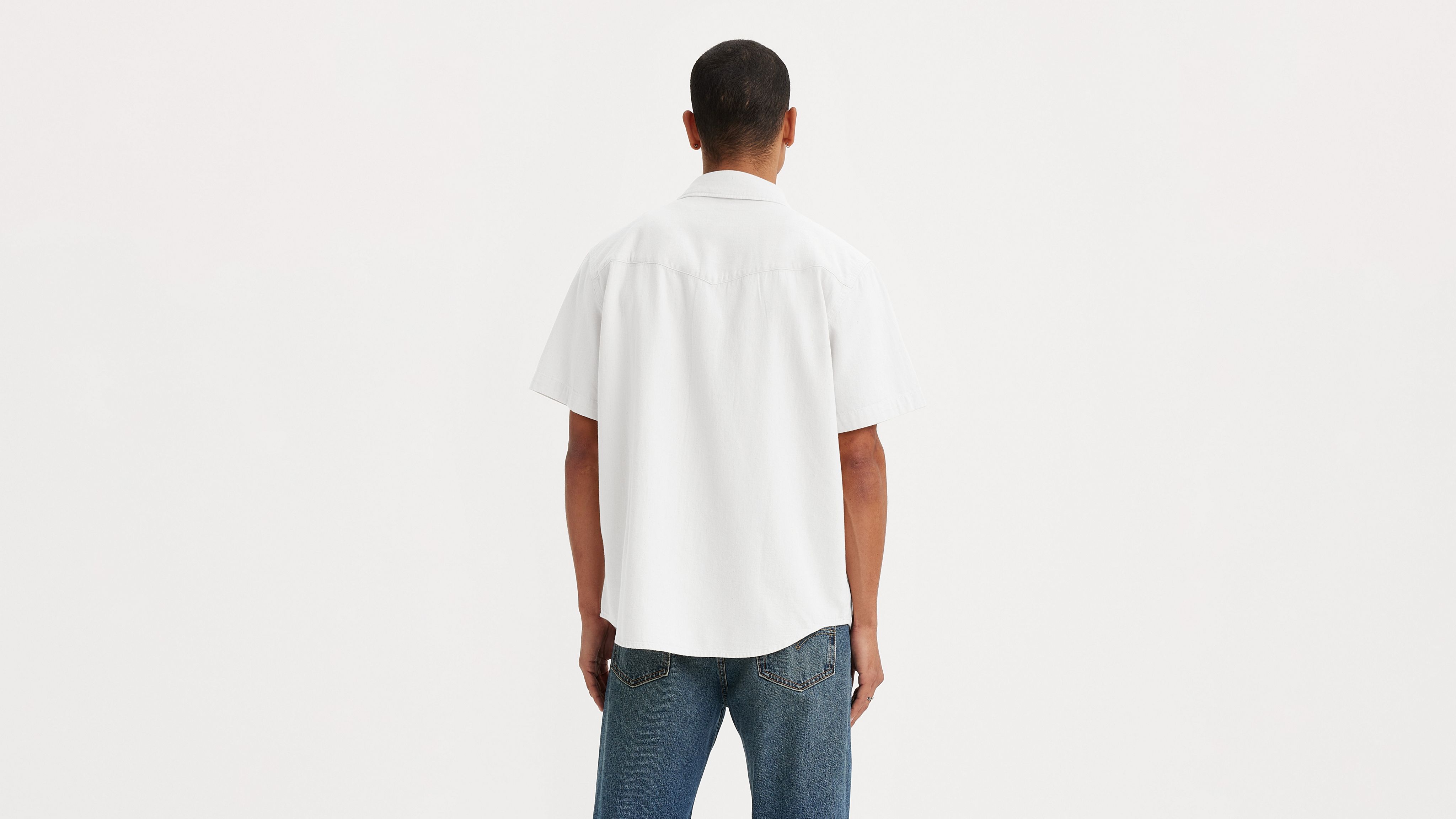 Short Sleeve Relaxed Fit Western Shirt 3