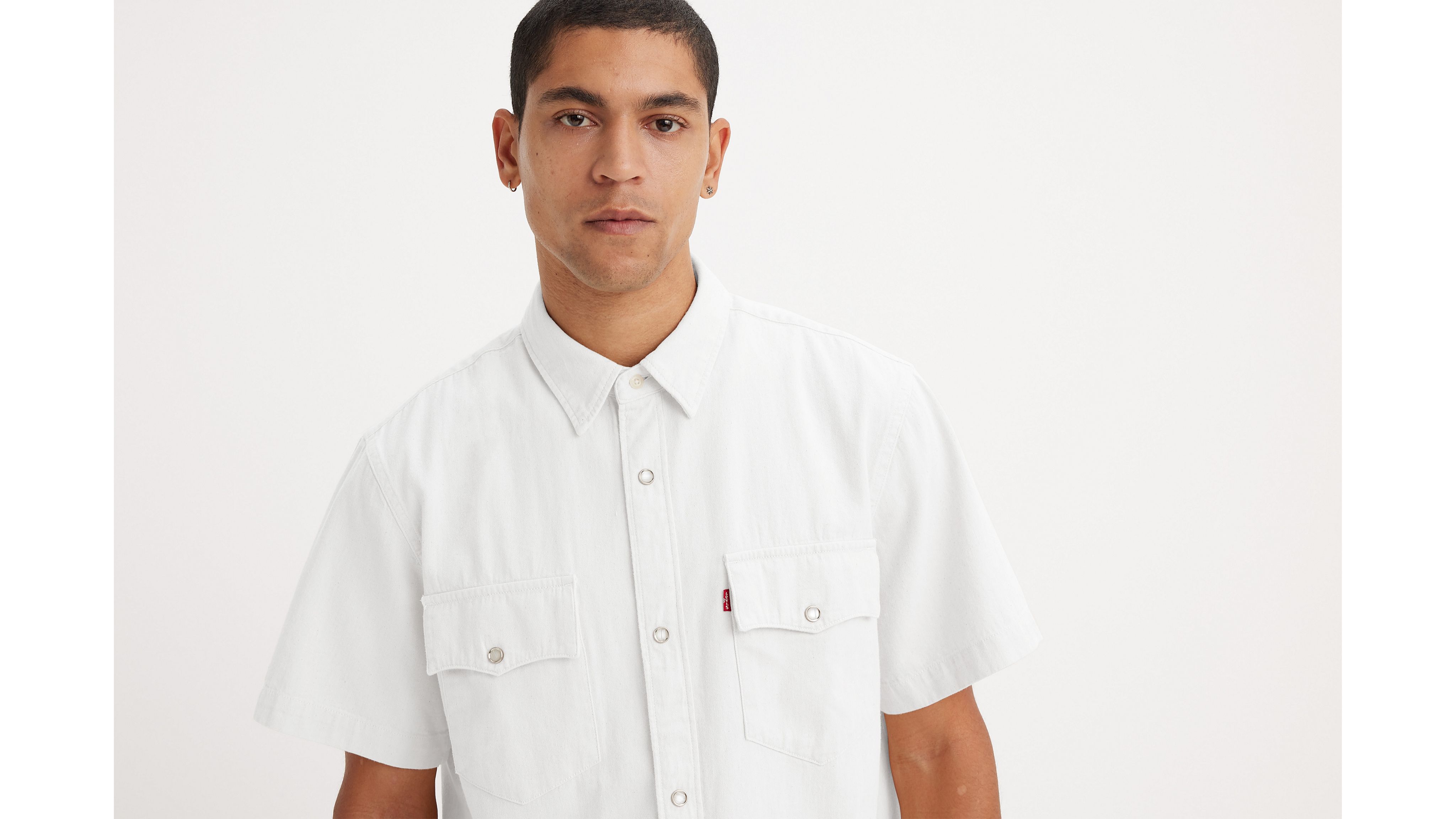 Short Sleeve Relaxed Fit Western Shirt 4