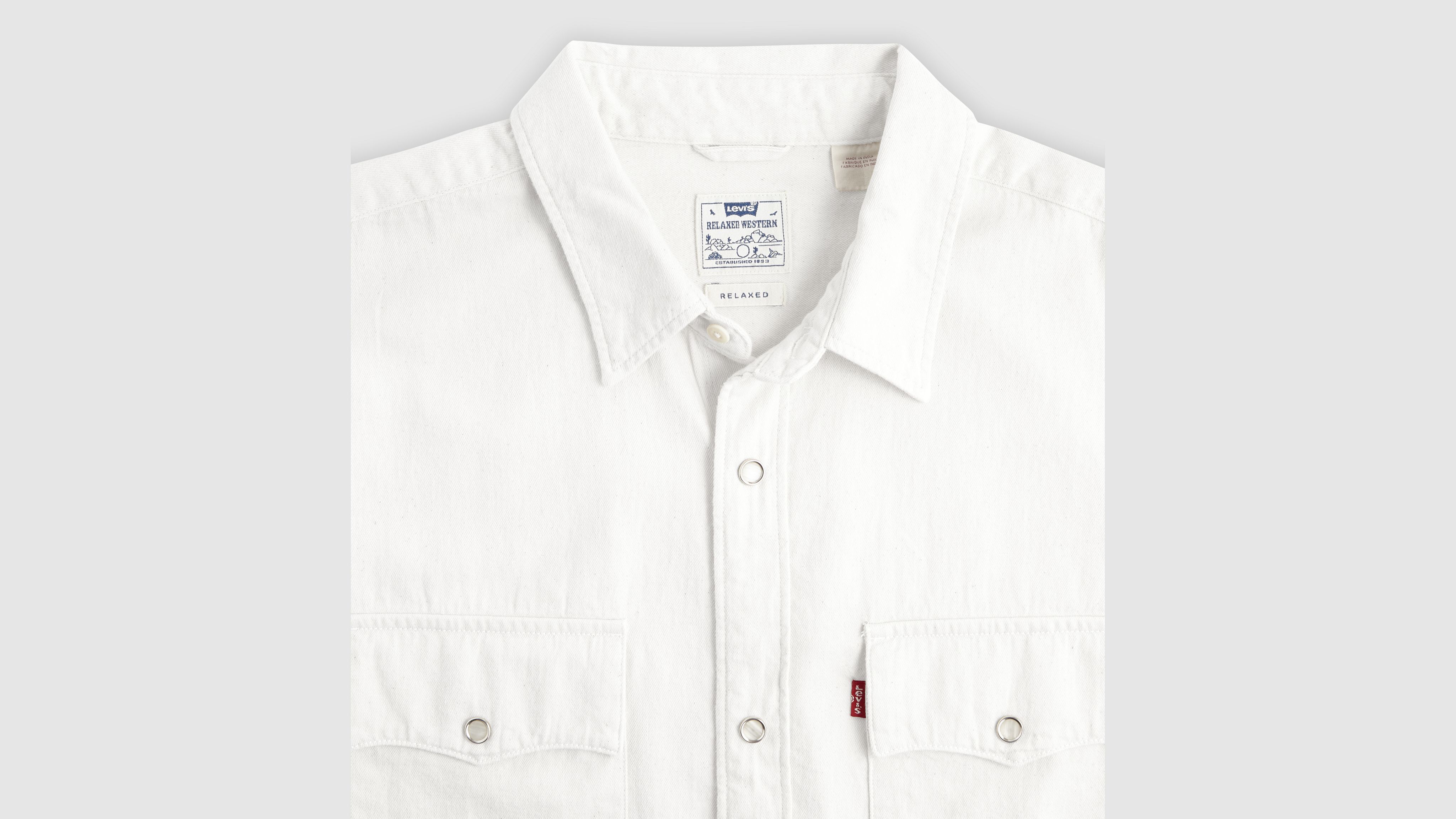 Short Sleeve Relaxed Fit Western Shirt