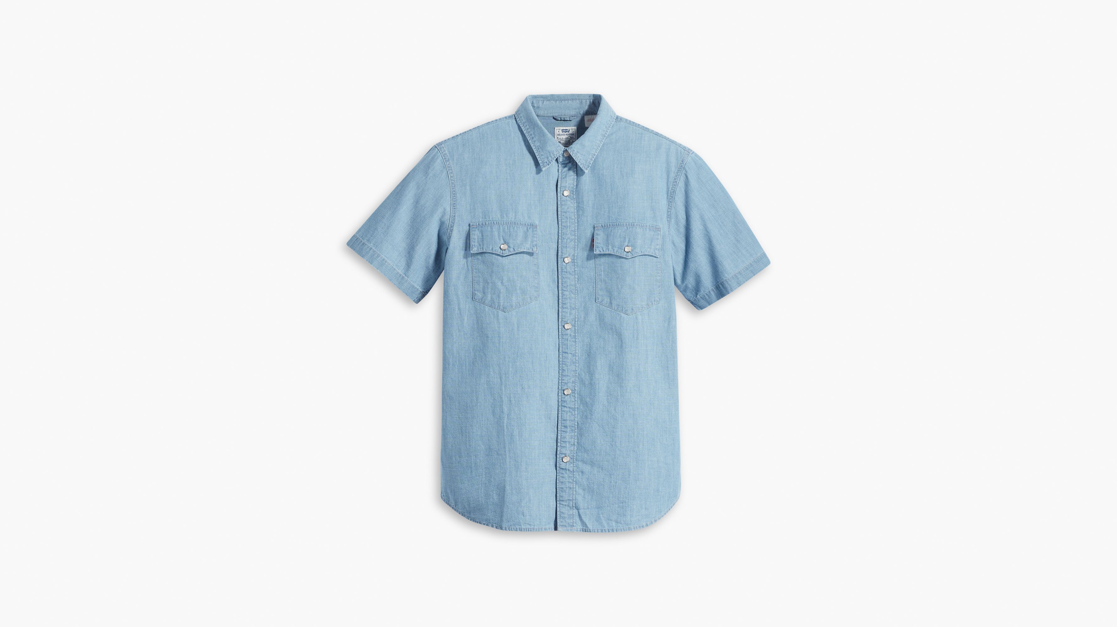 Short Sleeve Relaxed Fit Western Shirt