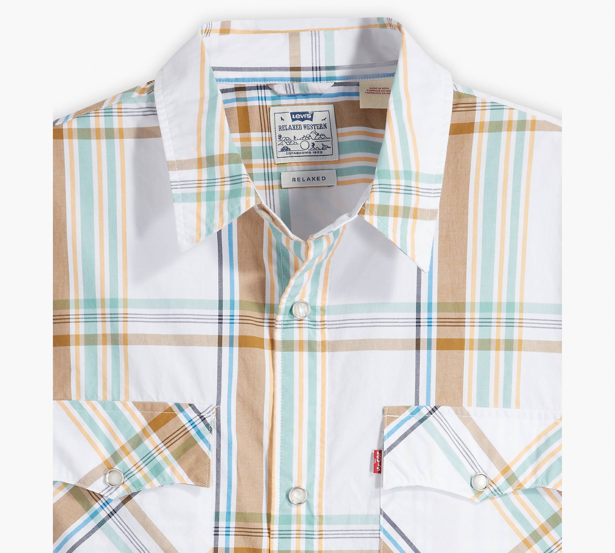 Short Sleeve Relaxed Fit Western Shirt - Multi Colour | Levi's® GB