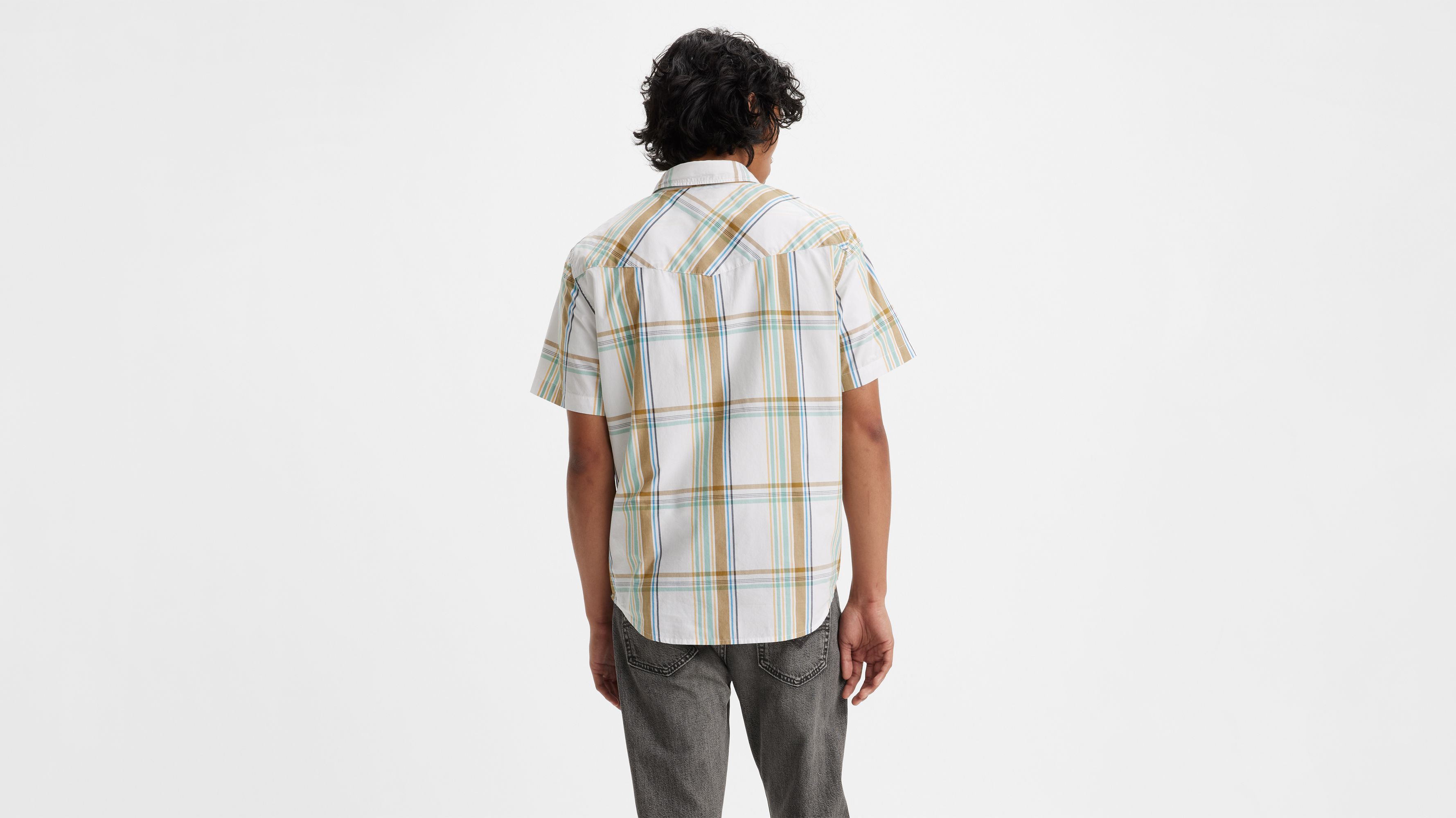 Relaxed Fit Kurzarm-Westernhemd 2