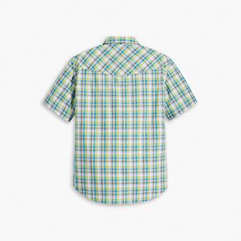 Short Sleeve Relaxed Fit Western Shirt 6