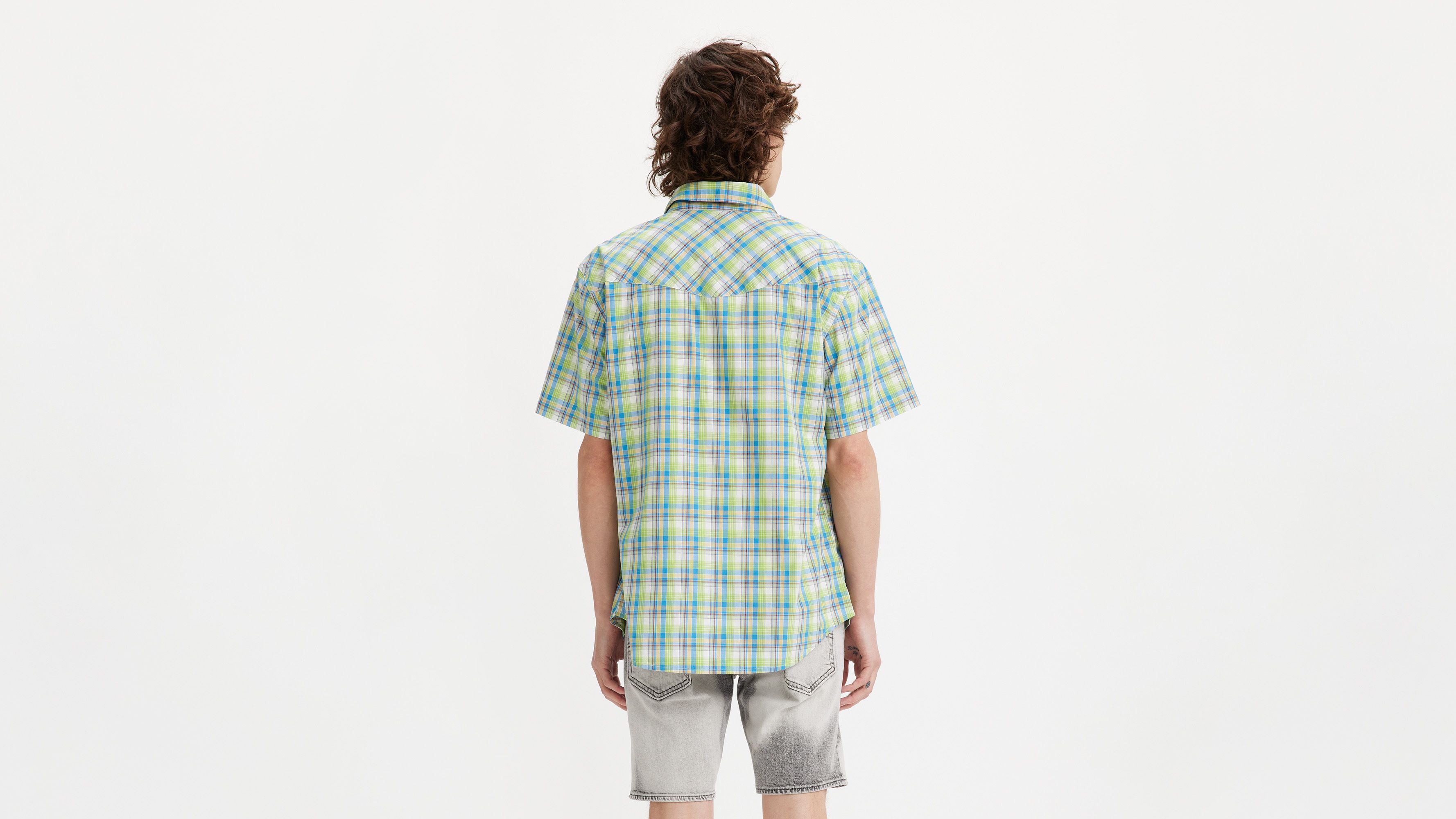 Relaxed Fit Kurzarm-Westernhemd 2