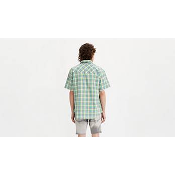 Short Sleeve Relaxed Fit Western Shirt 2
