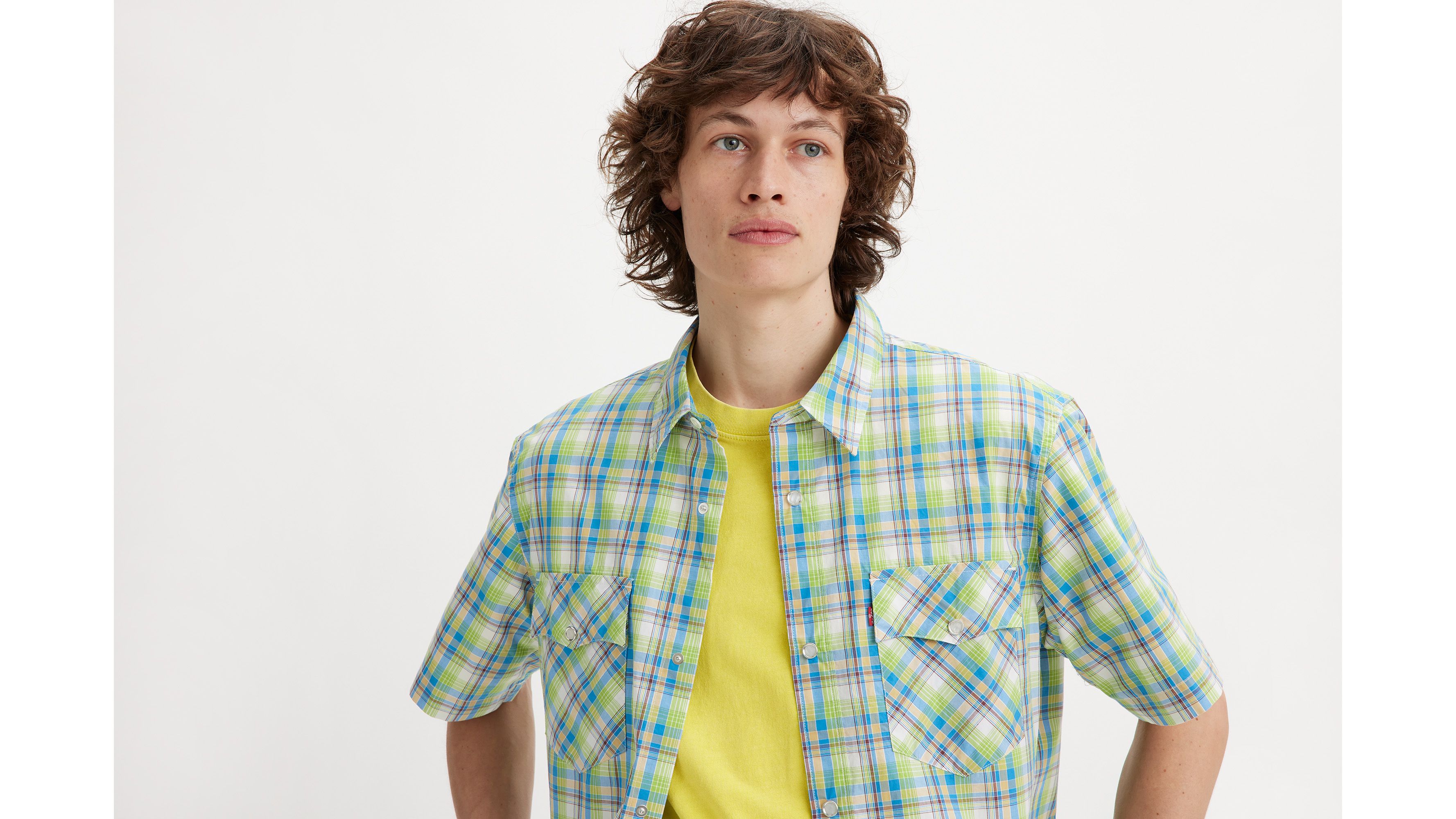 Relaxed Fit Kurzarm-Westernhemd 3