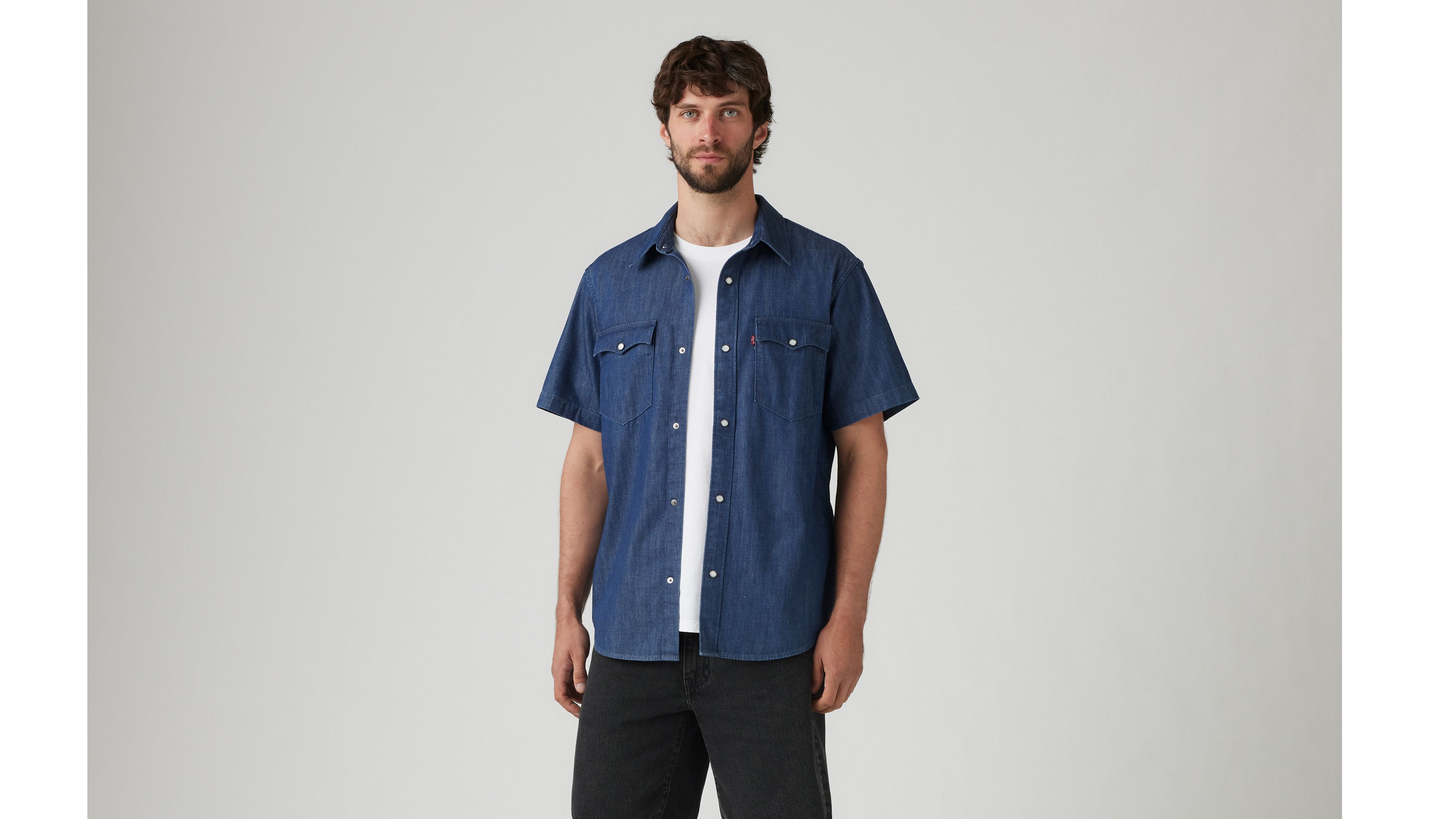 Short Sleeve Relaxed Fit Western Shirt 2