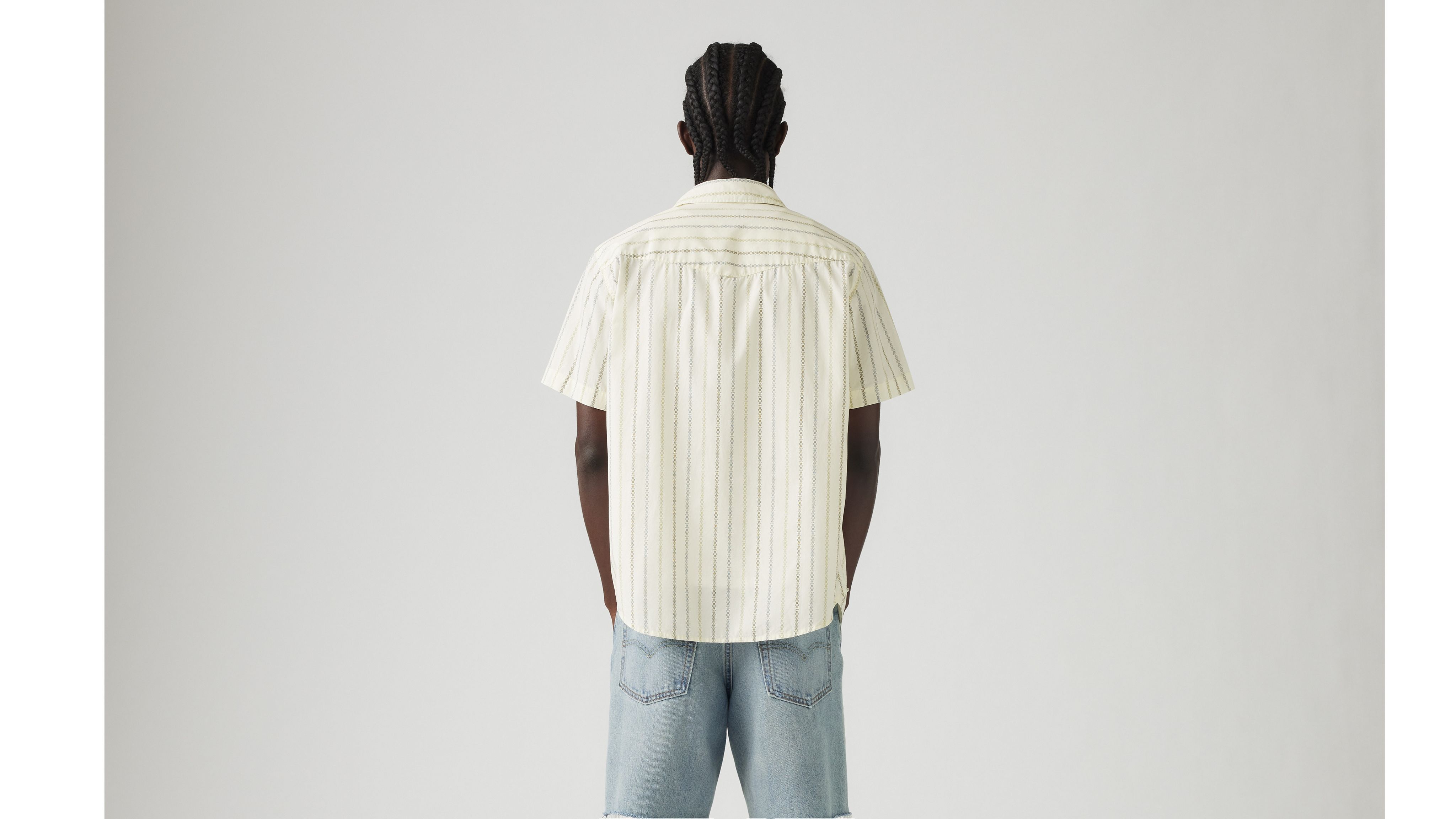 Short Sleeve Relaxed Fit Western Shirt 3