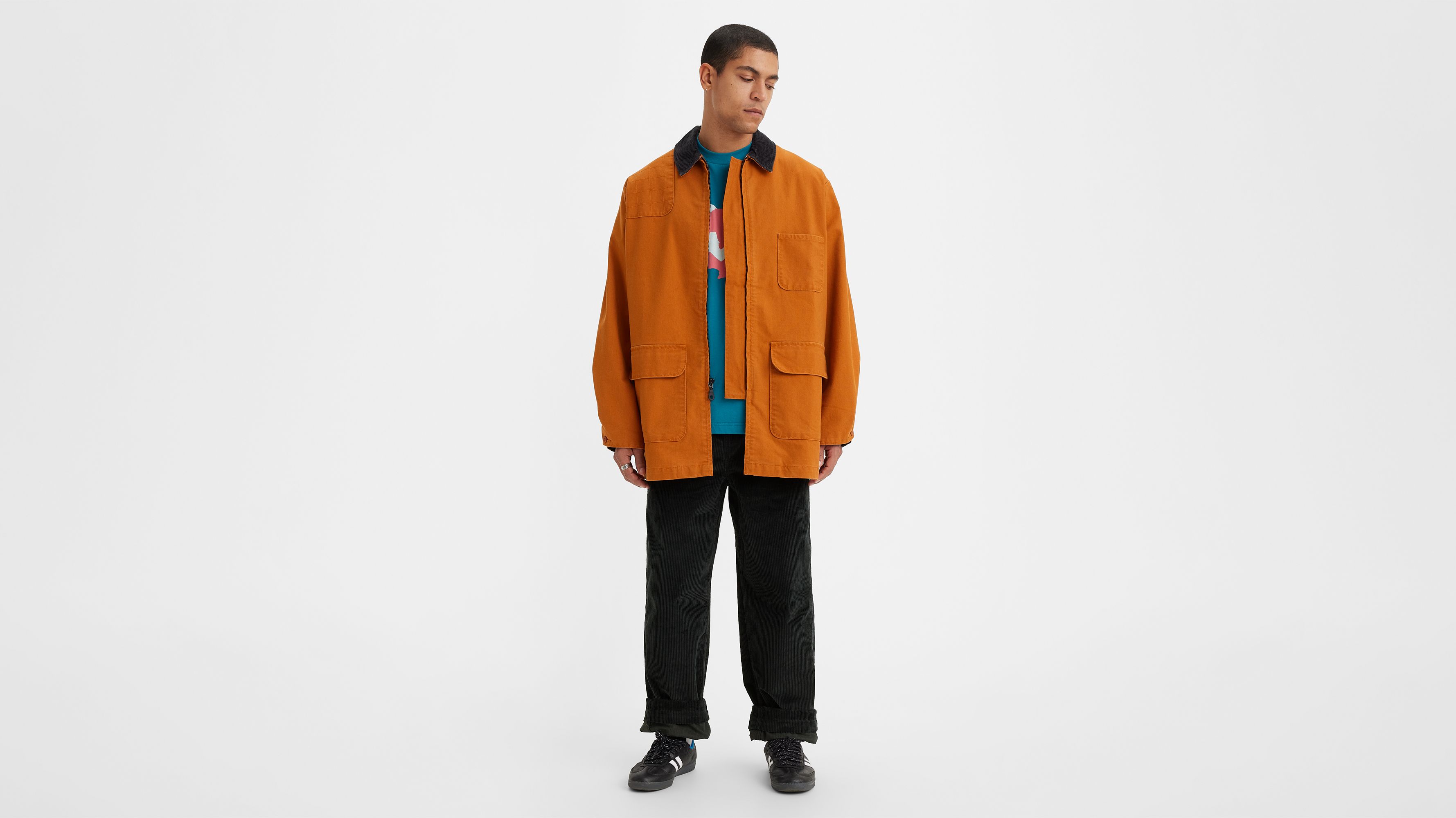 Levi's® Skate™ New Field Jacket - Orange | Levi's® AT