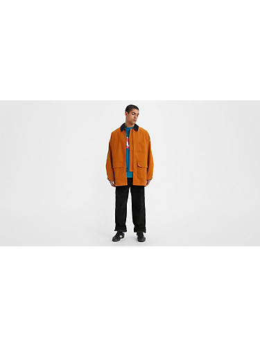 리바이스 Levis Skate New Field Jacket,Umber - Orange