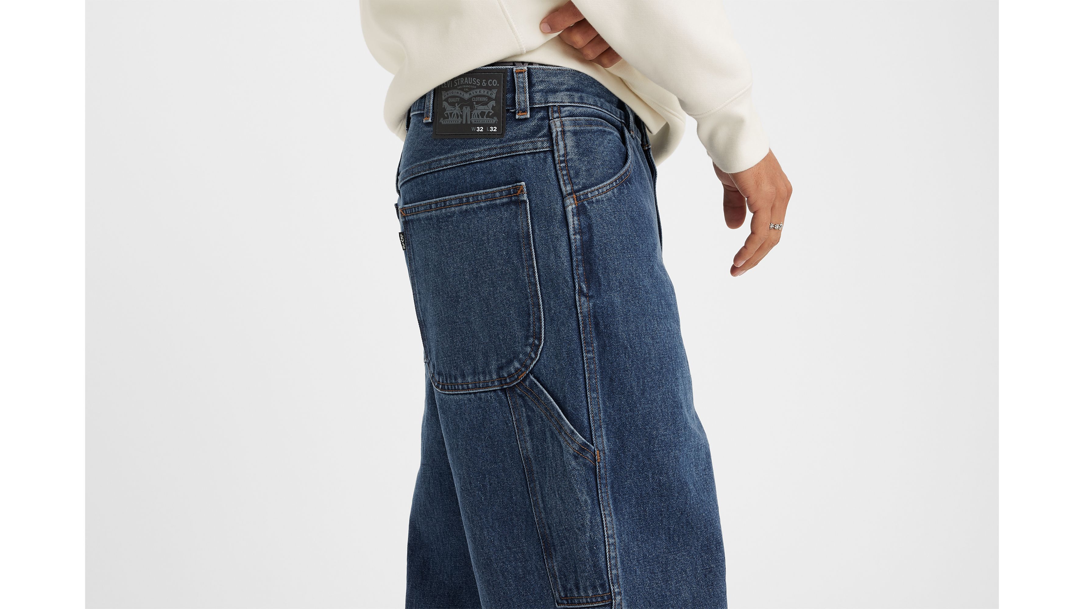 Levi's® Skate™ Crop Carpenter Jeans