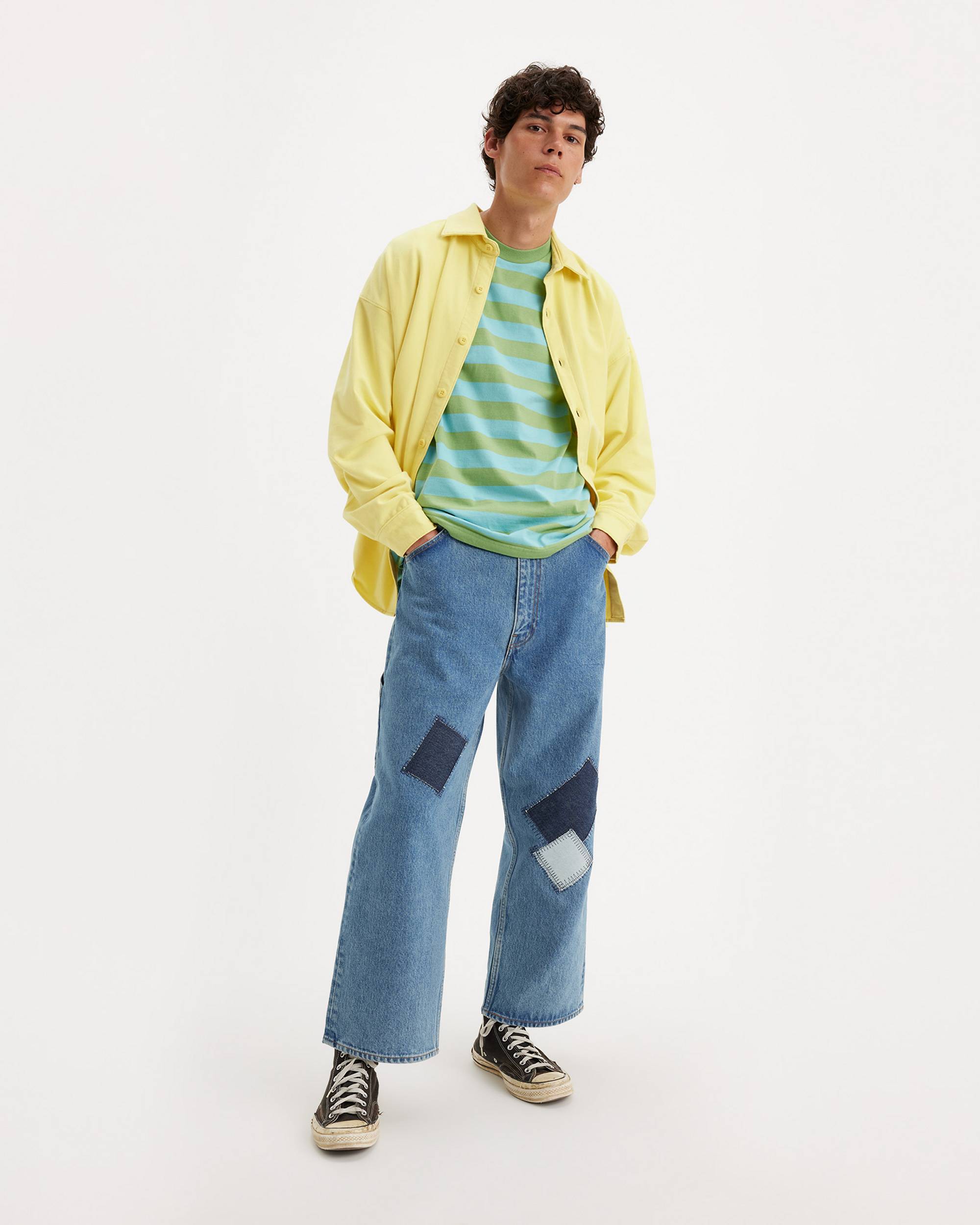 Levi's® Skateboarding™ Cropped Carpenter Pants - Medium Wash Levi's® Skateboarding™ Cropped Carpenter Pants - Medium Wash