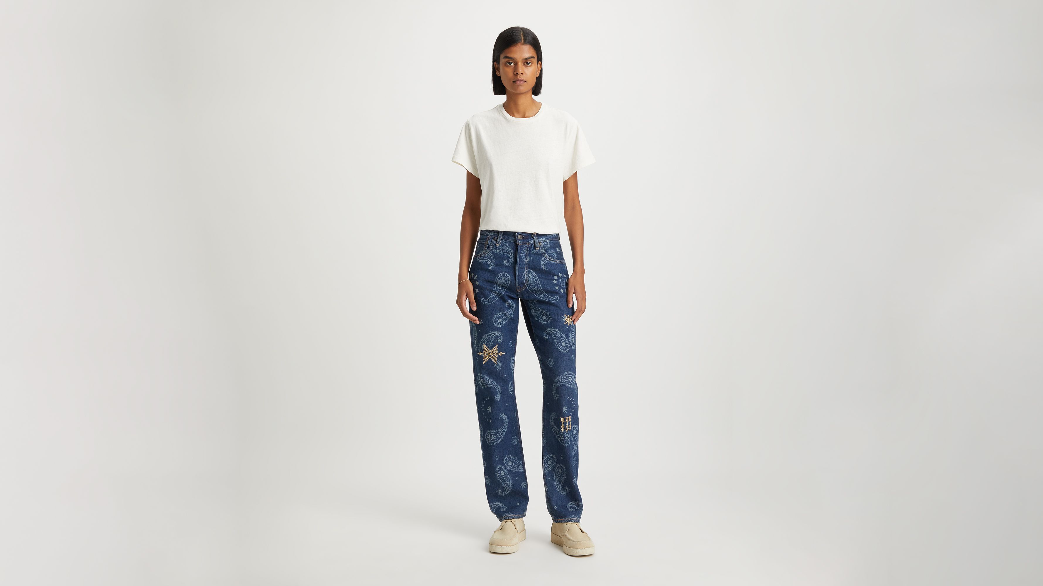 Jeans Levi's® '93 By Adish Studio in canapa 6