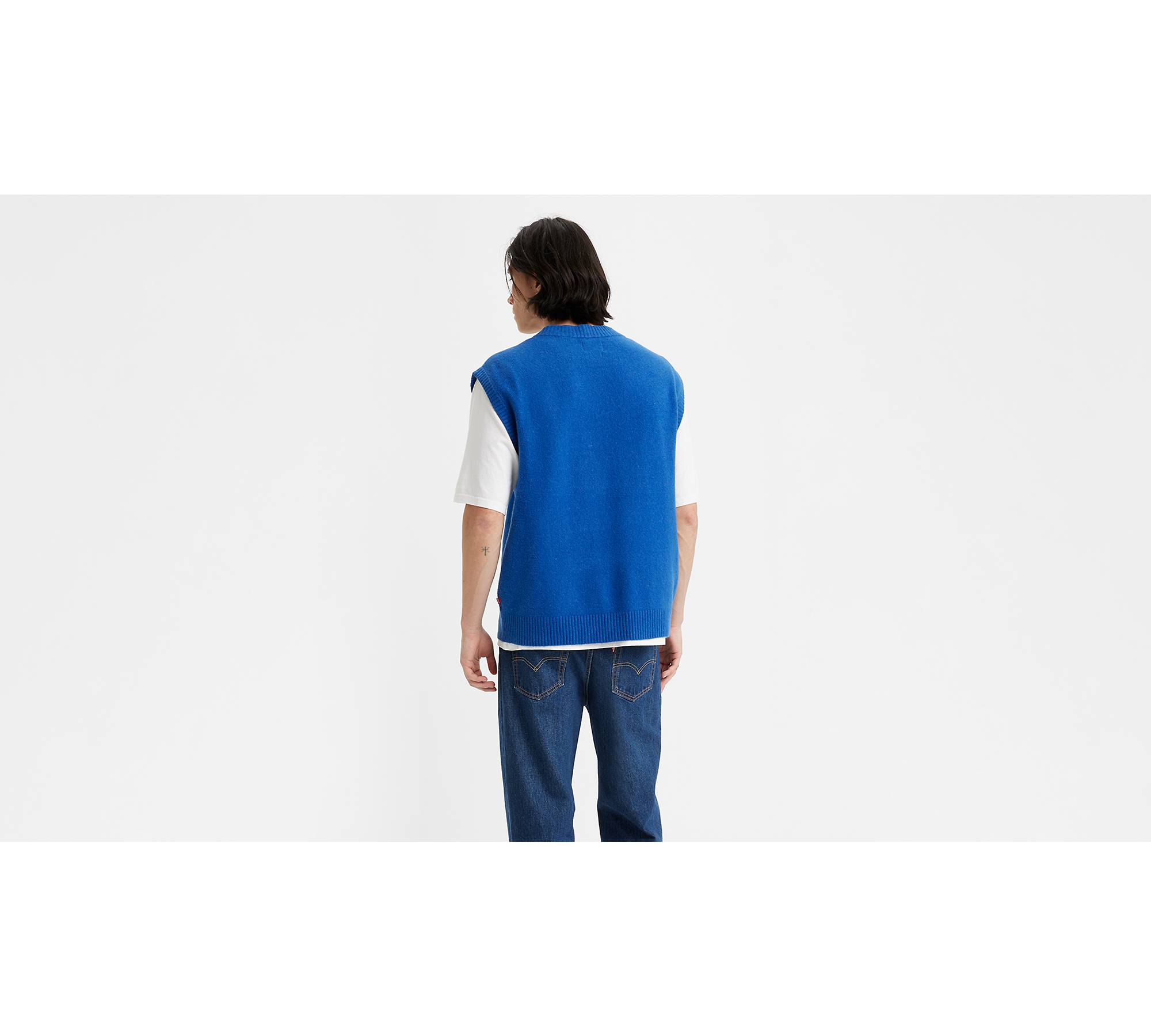 Loose Sweater Vest - Blue | Levi's® US