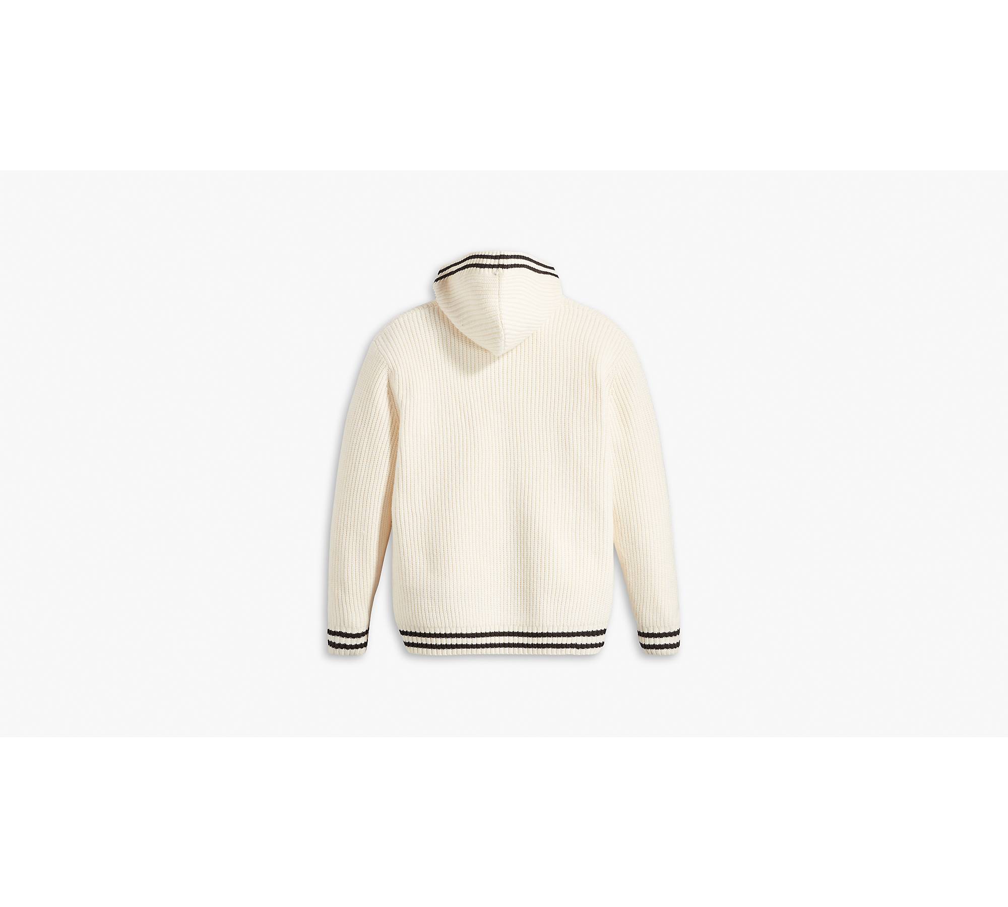 Oversized V-Neck Signature Pullover - Ready-to-Wear