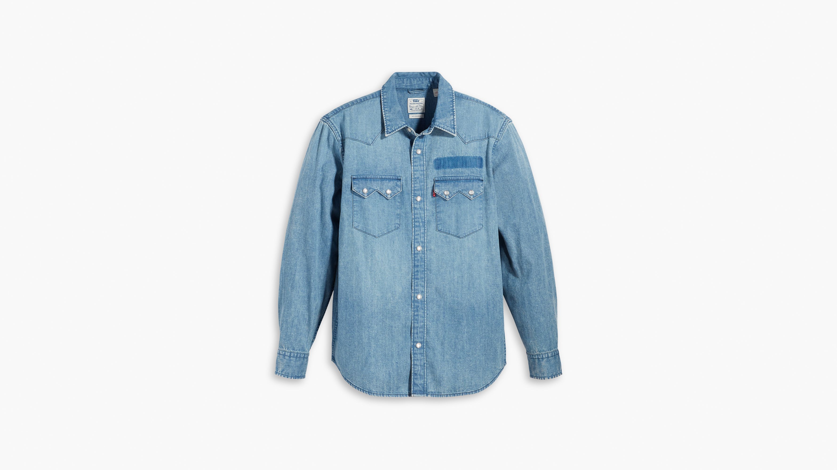 UES - 10oz Sawtooth Denim Western Shirt – Withered Fig